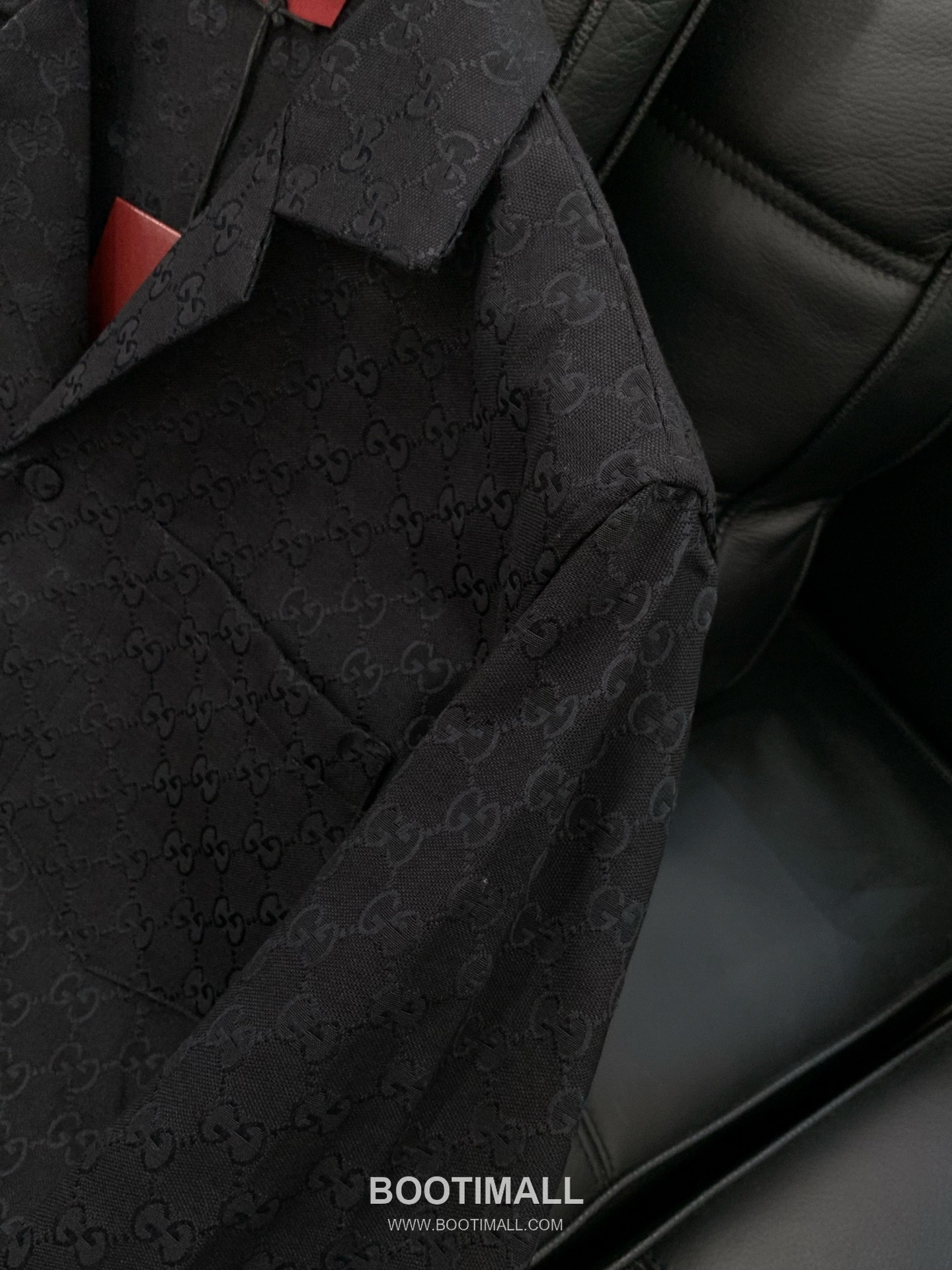 Gucci SS26 Cotton Blend Collared Jacket with Jacquard Logo Pattern 구찌 SS26 코튼 혼방 카라 재킷 자카드 로고 패턴 5