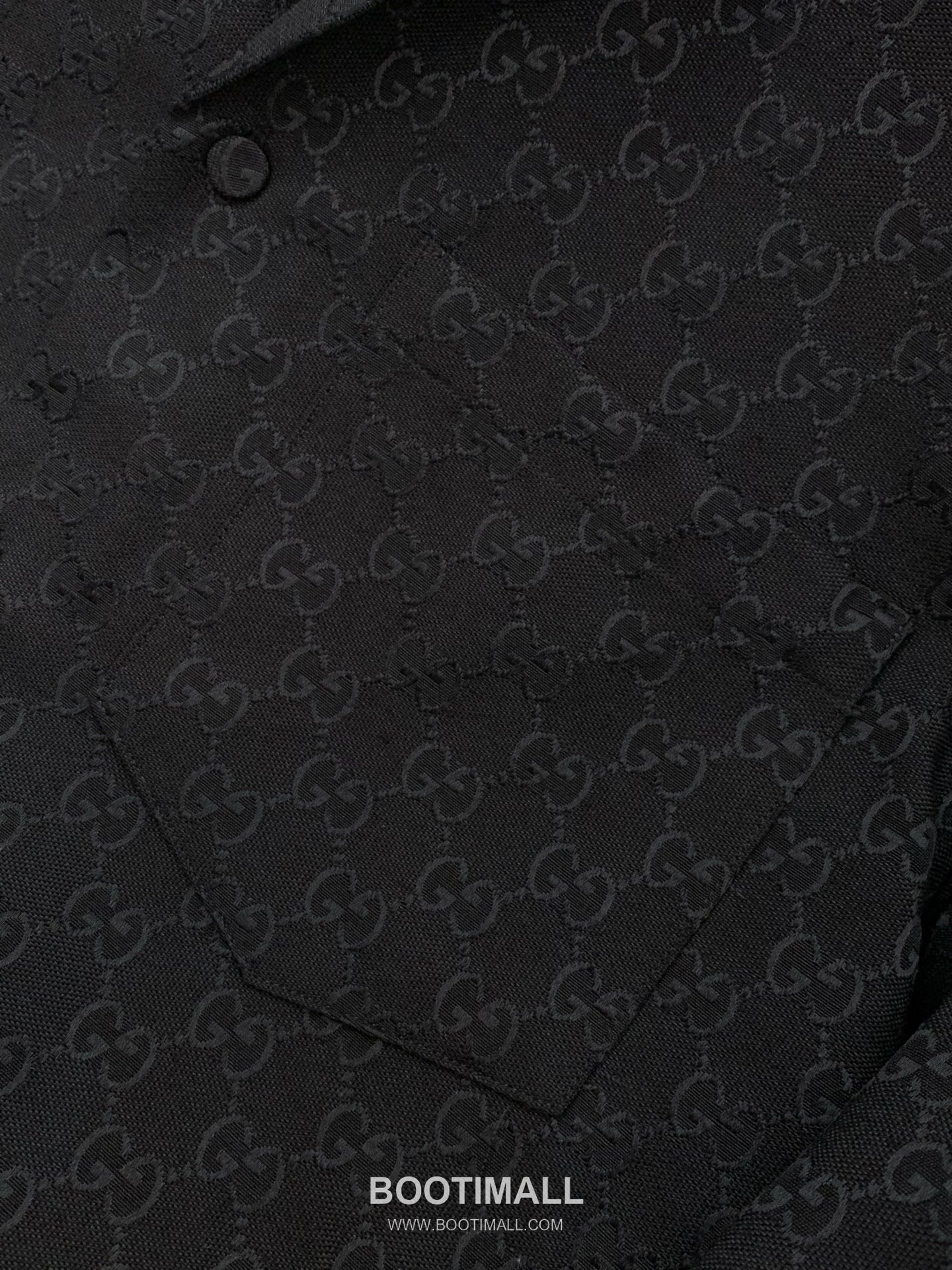 Gucci SS26 Cotton Blend Collared Jacket with Jacquard Logo Pattern 구찌 SS26 코튼 혼방 카라 재킷 자카드 로고 패턴 6