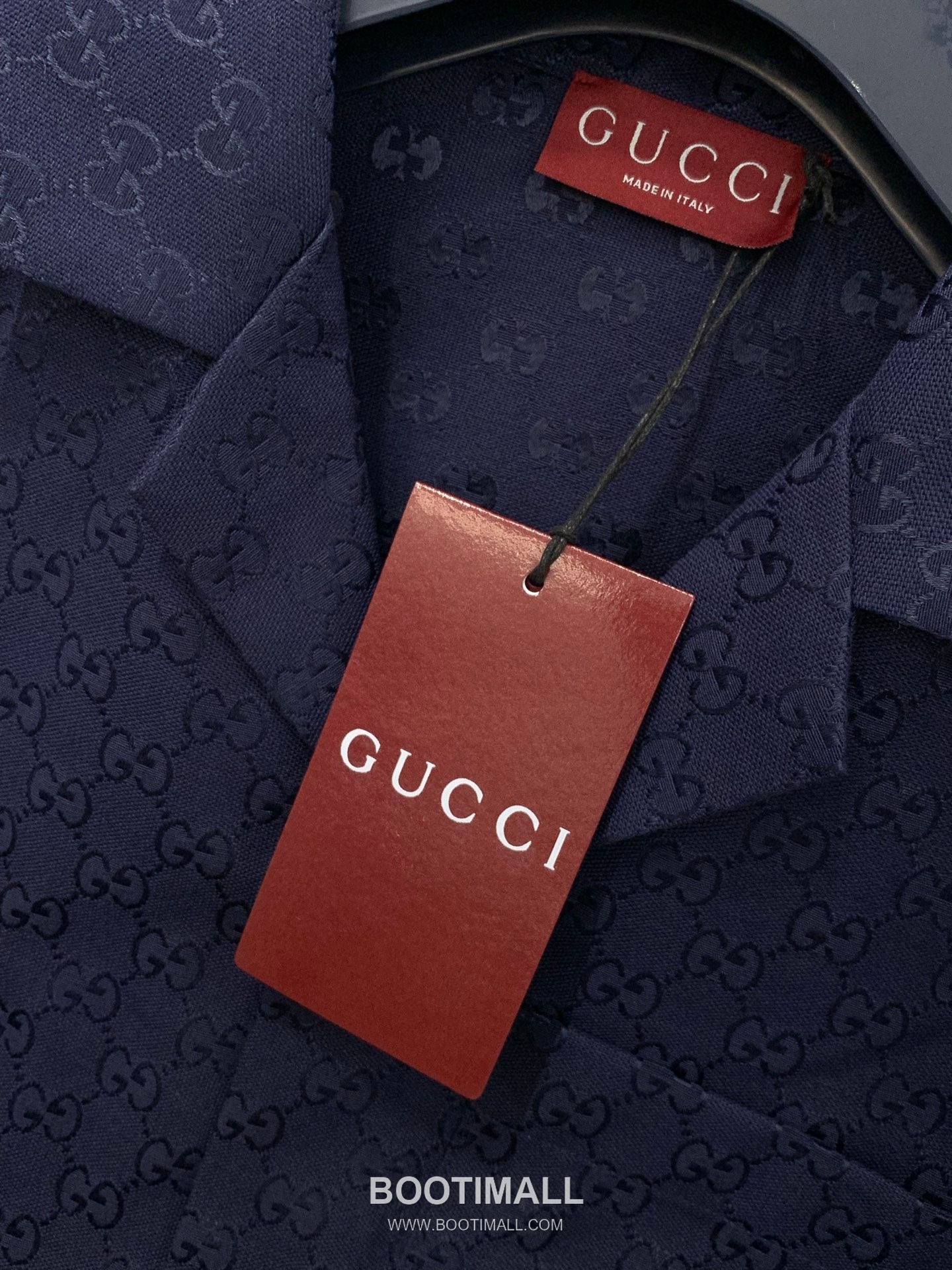 Gucci SS26 Cotton Blend Collared Jacket with Jacquard Logo Pattern 구찌 SS26 코튼 혼방 카라 재킷 자카드 로고 패턴 7