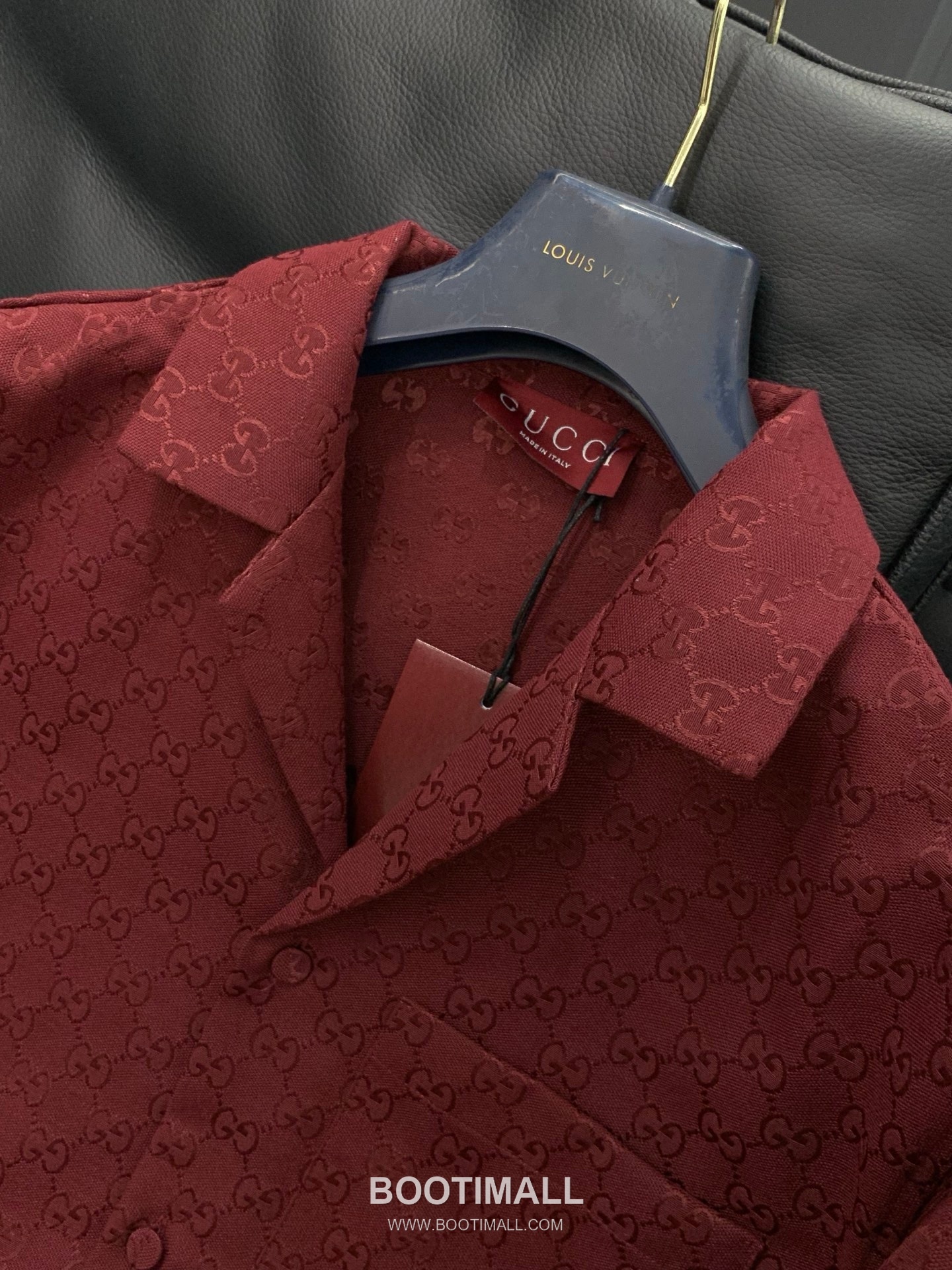 Gucci SS26 Cotton Blend Collared Jacket with Jacquard Logo Pattern 구찌 SS26 코튼 혼방 카라 재킷 자카드 로고 패턴 4