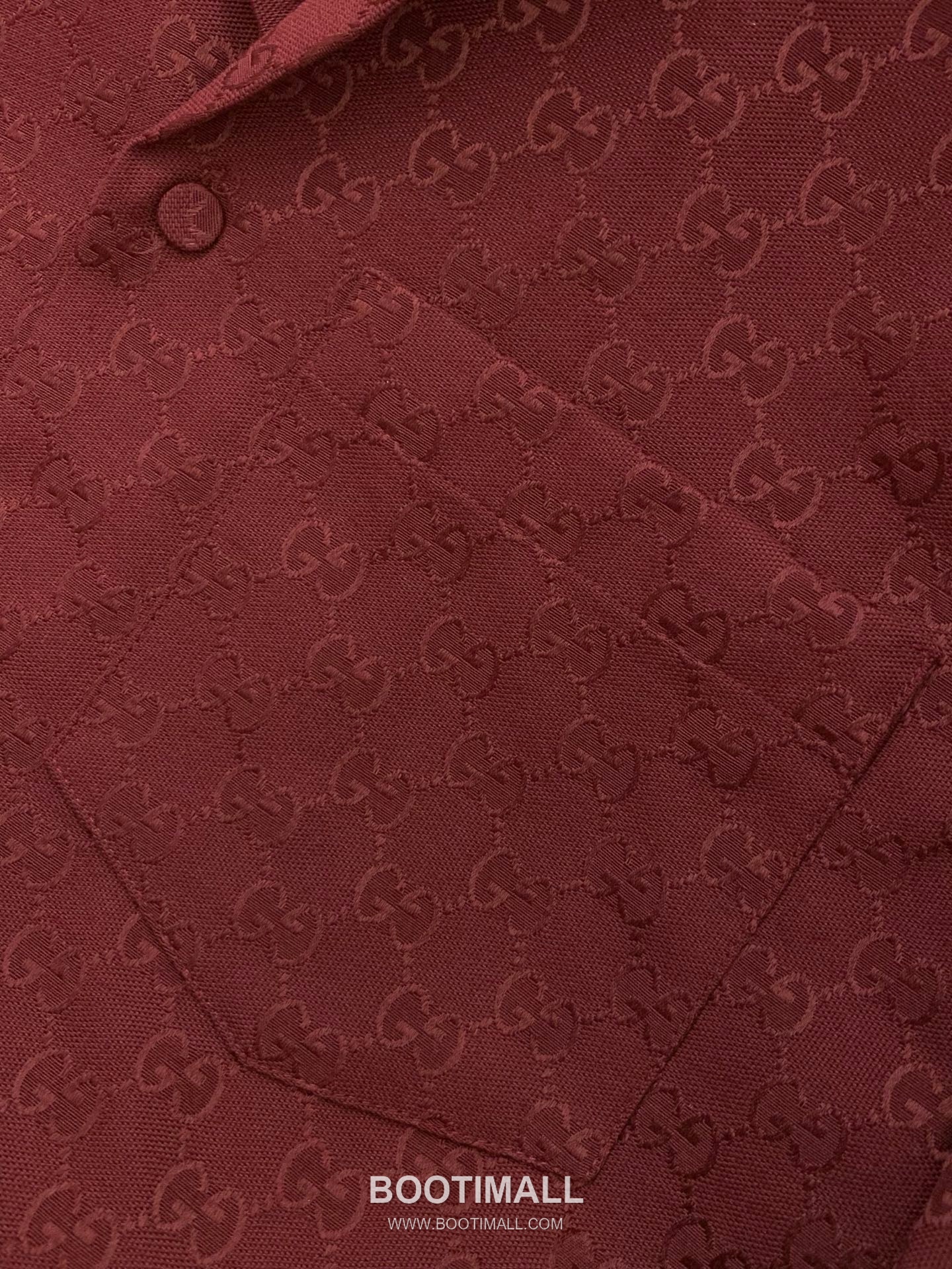 Gucci SS26 Cotton Blend Collared Jacket with Jacquard Logo Pattern 구찌 SS26 코튼 혼방 카라 재킷 자카드 로고 패턴 6