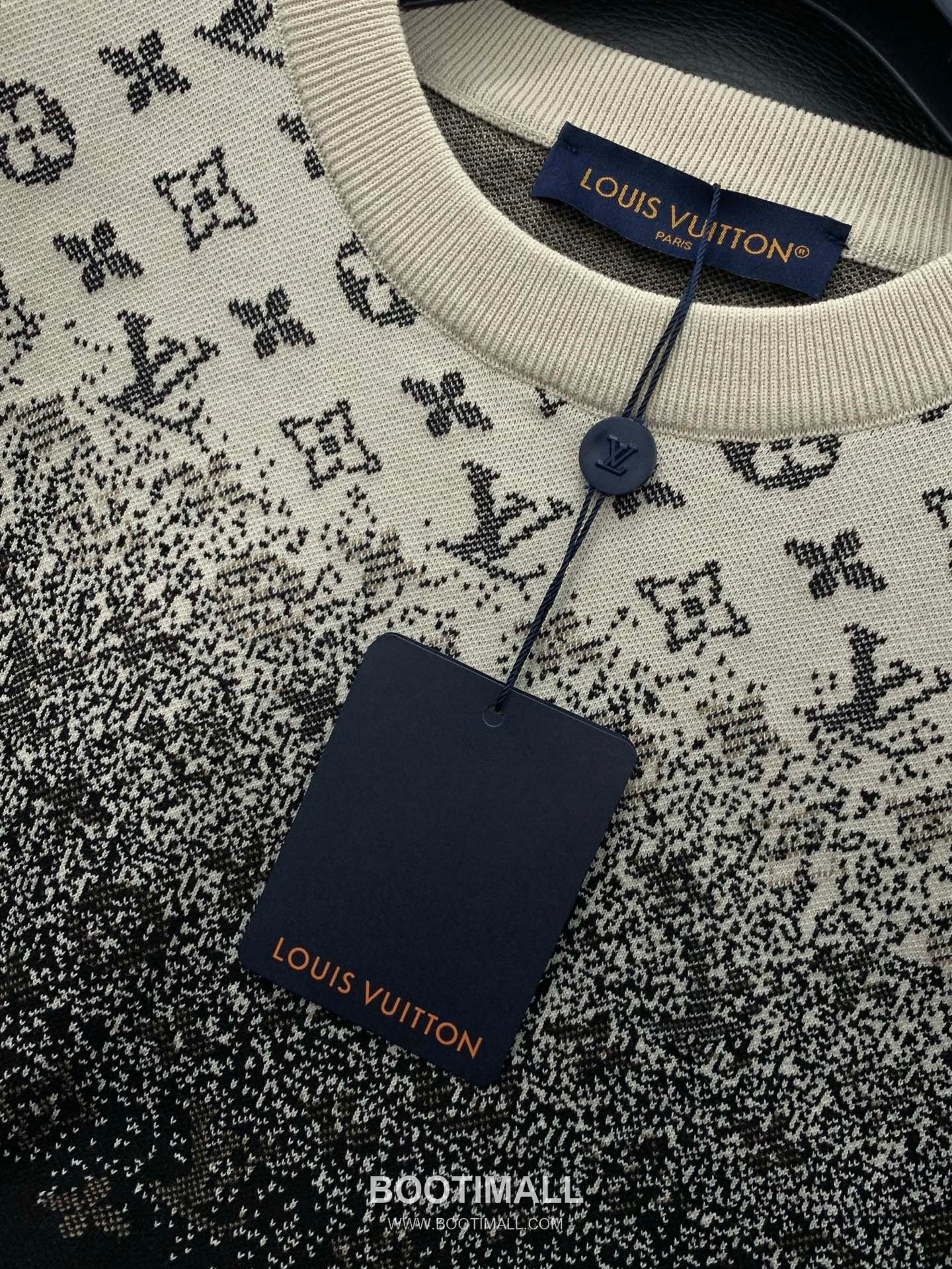 Louis Vuitton SS26 Cotton Knit Sweater with Logo Pattern 루이비통 SS26 코튼 니트 스웨터 로고 패턴 6