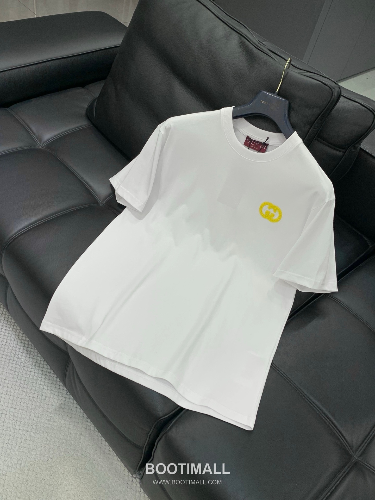 Gucci SS26 Cotton Crewneck T-Shirt with Embroidered Logo 구찌 SS26 코튼 크루넥 티셔츠 자수 로고 6