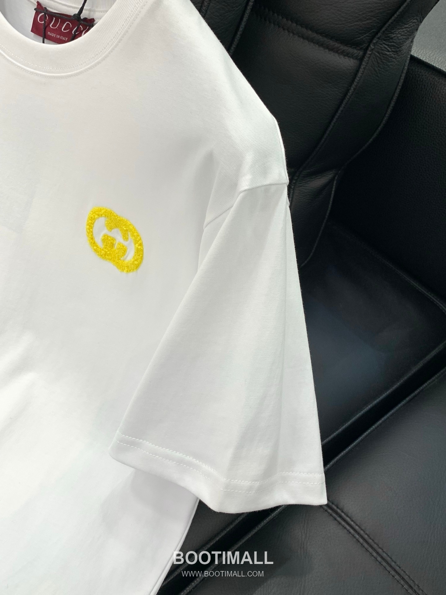 Gucci SS26 Cotton Crewneck T-Shirt with Embroidered Logo 구찌 SS26 코튼 크루넥 티셔츠 자수 로고 8