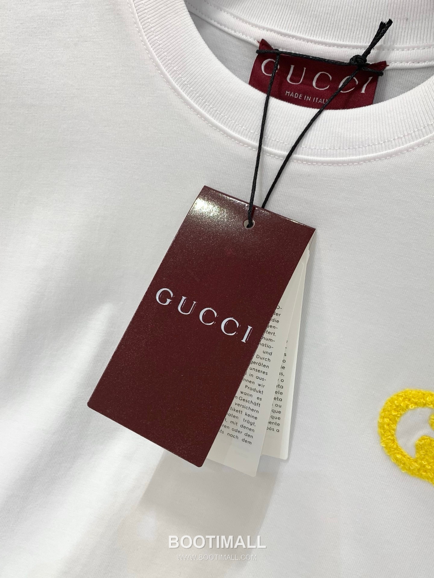 Gucci SS26 Cotton Crewneck T-Shirt with Embroidered Logo 구찌 SS26 코튼 크루넥 티셔츠 자수 로고 10