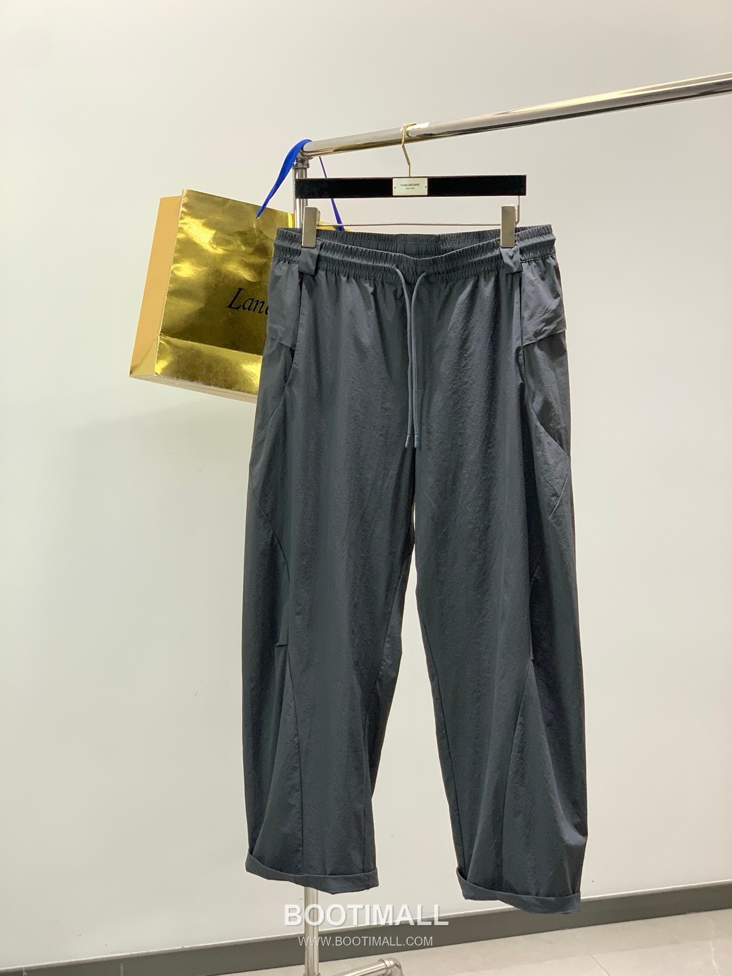 Y-3 SS26 Cotton Blend Pants with Logo Print Y-3 SS26 코튼 혼방 팬츠 로고 프린트 1