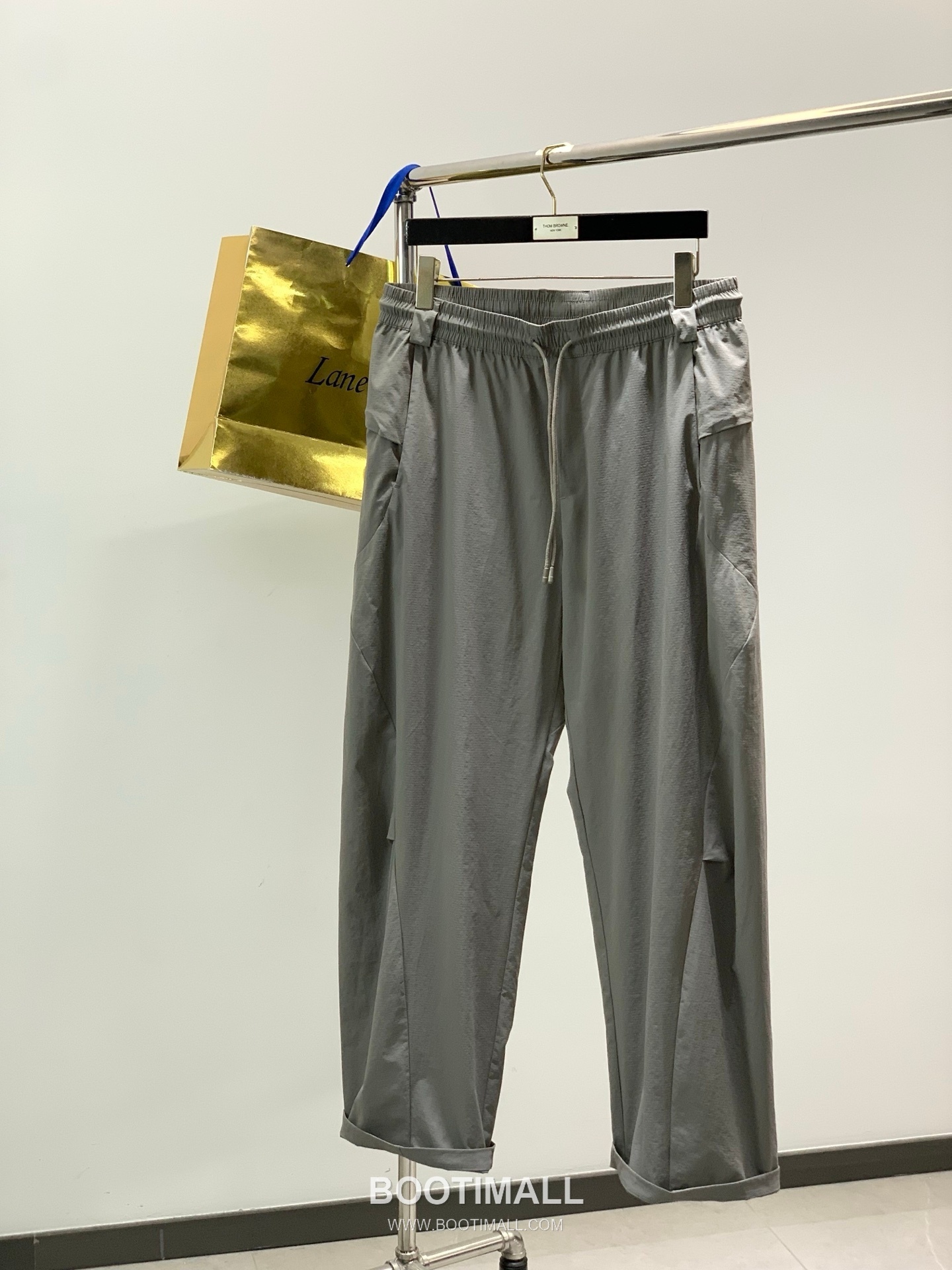 Y-3 SS26 Cotton Blend Pants with Logo Print Y-3 SS26 코튼 혼방 팬츠 로고 프린트 1