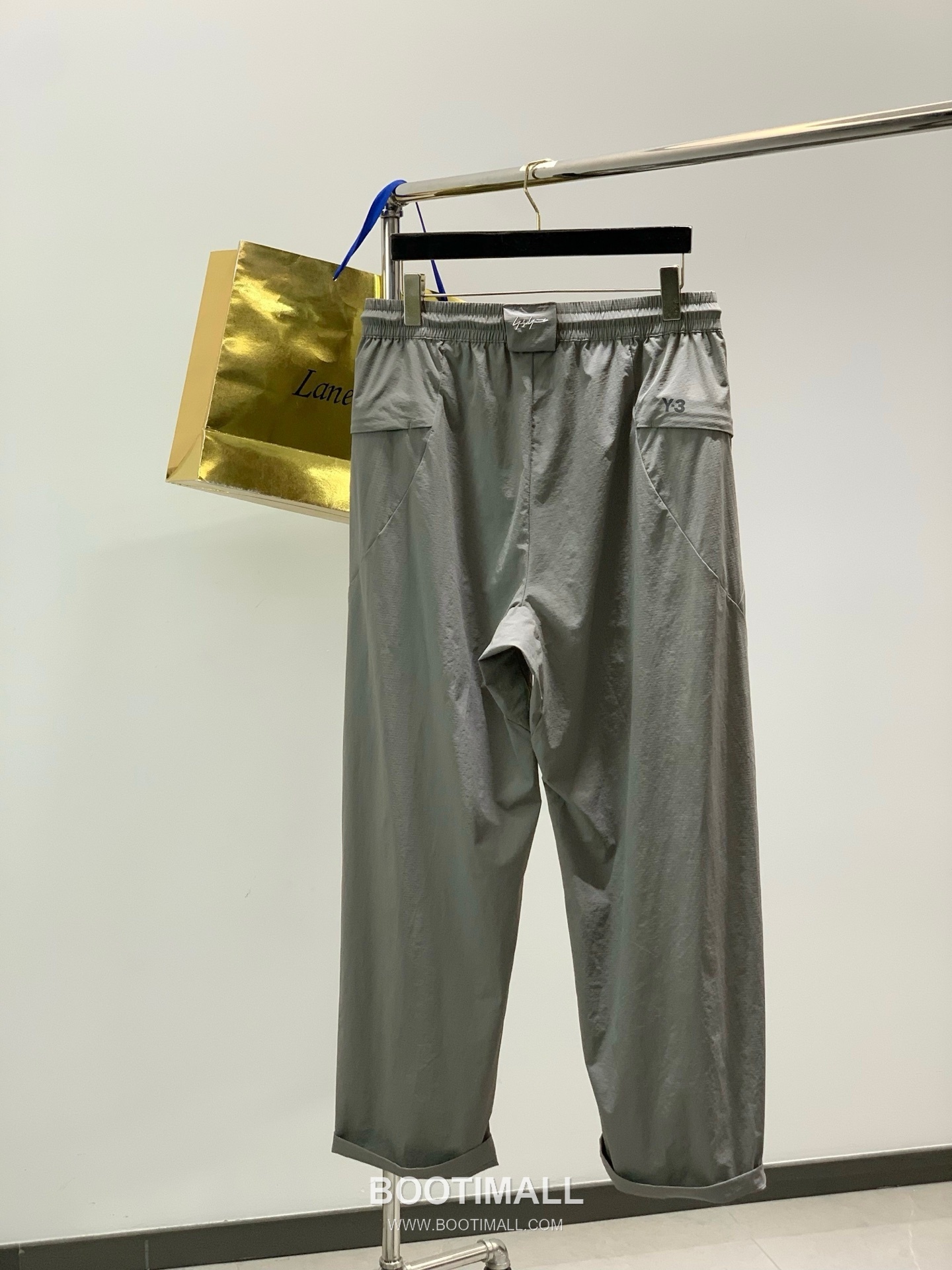 Y-3 SS26 Cotton Blend Pants with Logo Print Y-3 SS26 코튼 혼방 팬츠 로고 프린트 2