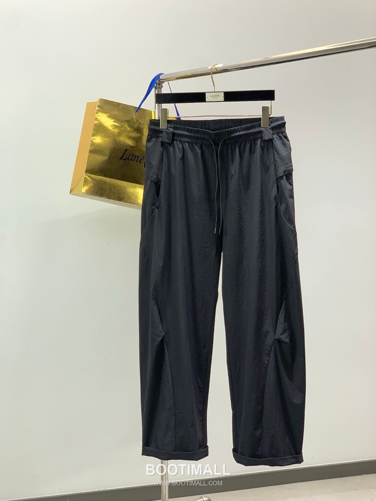 Y-3 SS26 Cotton Blend Pants with Logo Print Y-3 SS26 코튼 혼방 팬츠 로고 프린트 1
