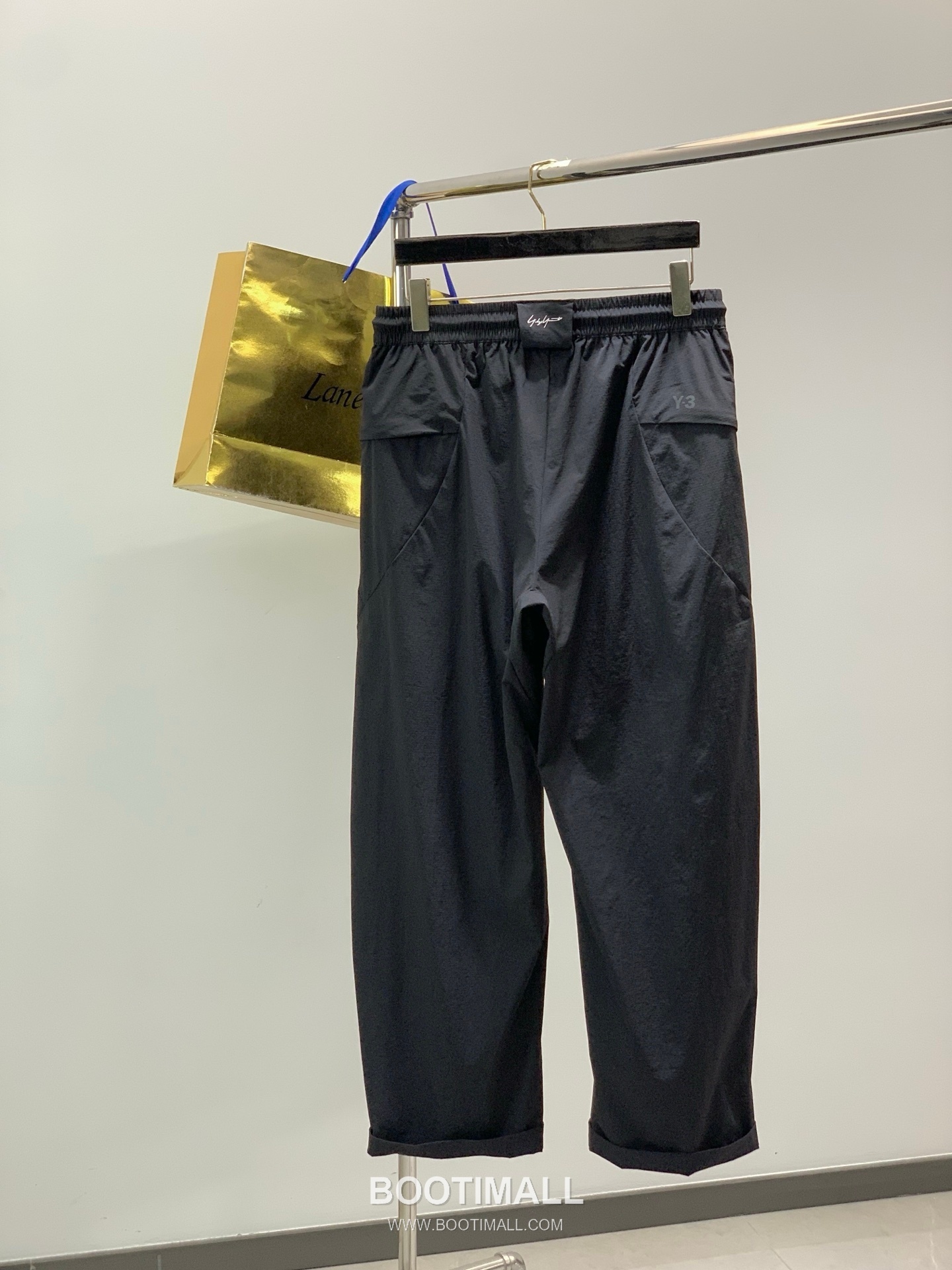 Y-3 SS26 Cotton Blend Pants with Logo Print Y-3 SS26 코튼 혼방 팬츠 로고 프린트 2