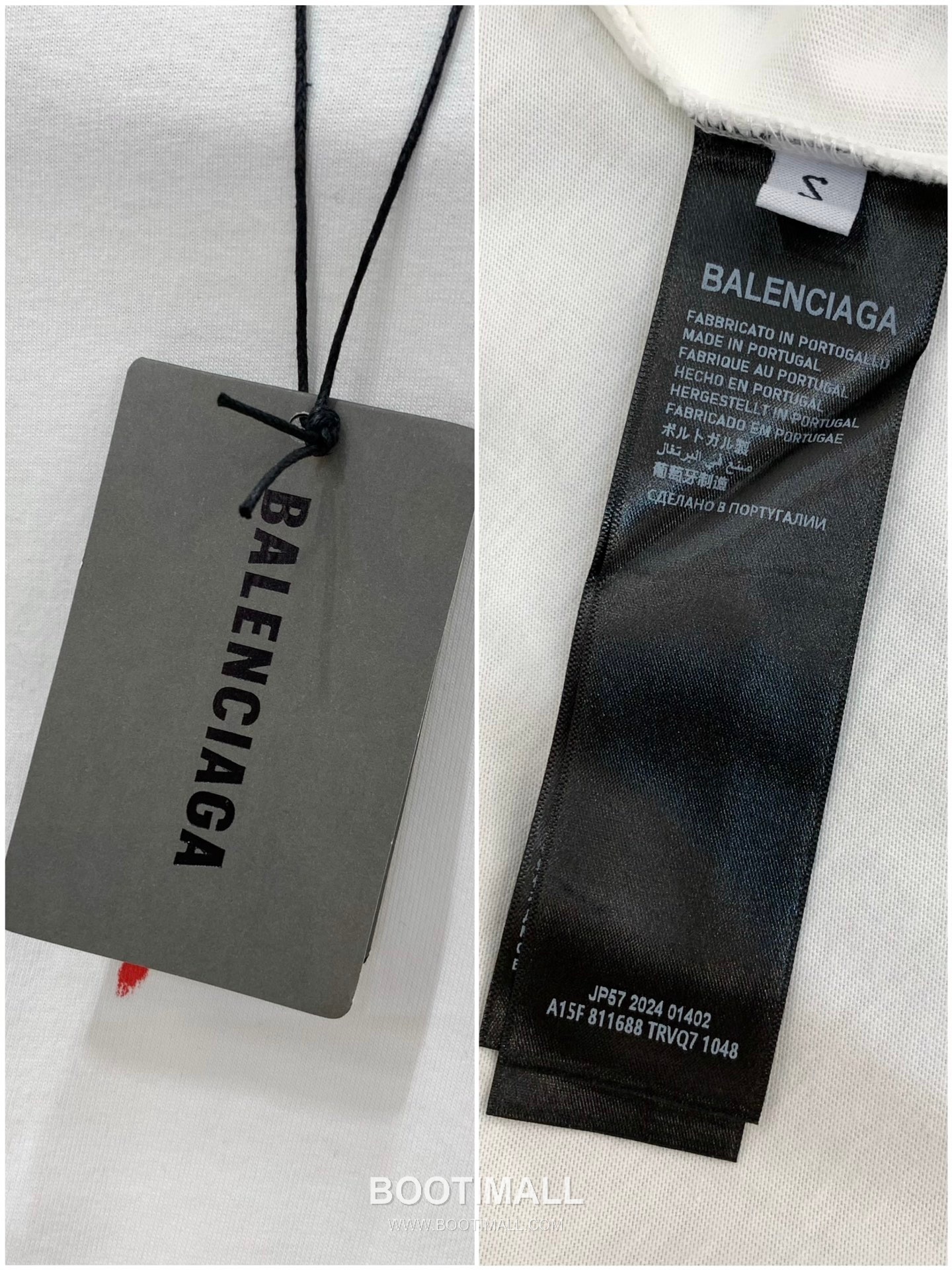 Balenciaga SS26 Cotton Crewneck T-Shirt with Logo Print 발렌시아가 SS26 코튼 크루넥 티셔츠 로고 프린트 8