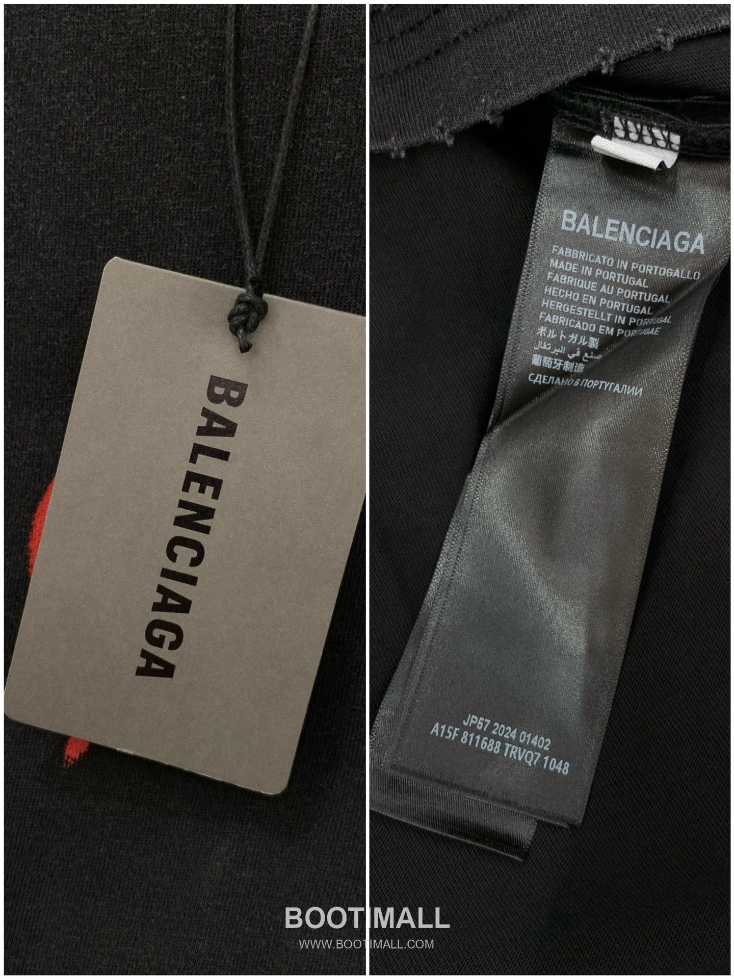 Balenciaga SS26 Cotton Crewneck T-Shirt with Logo Print 발렌시아가 SS26 코튼 크루넥 티셔츠 로고 프린트 8