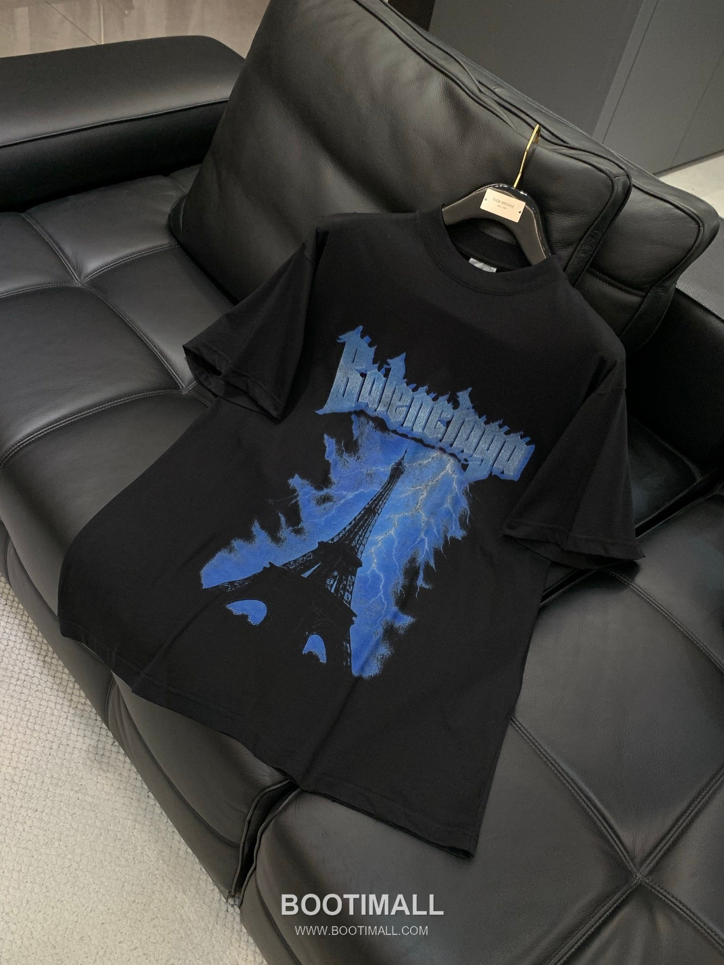 Balenciaga SS26 Cotton Crewneck T-Shirt with Logo Print 발렌시아가 SS26 코튼 크루넥 티셔츠 로고 프린트 6