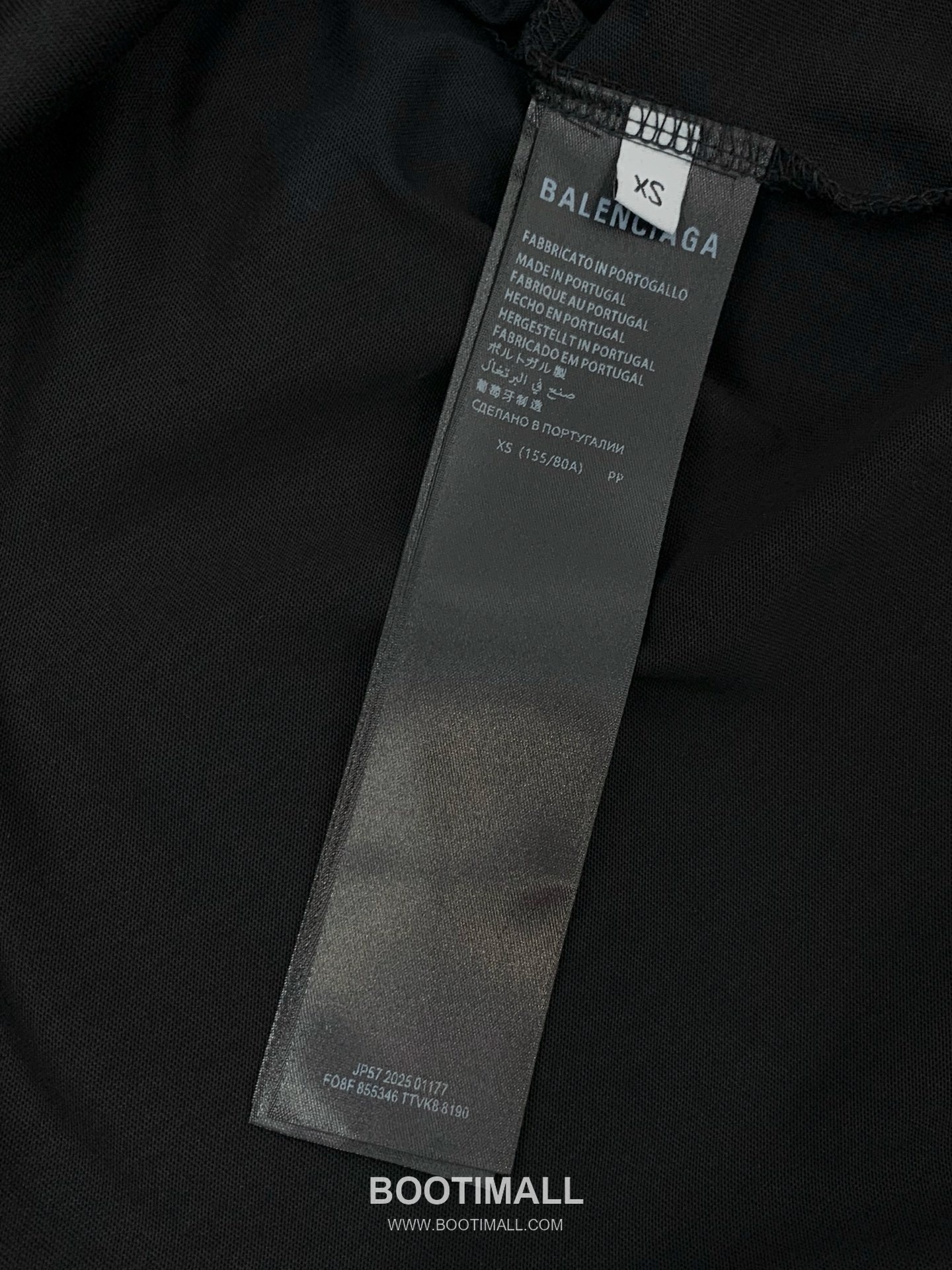 Balenciaga SS26 Cotton Crewneck T-Shirt with Logo Print 발렌시아가 SS26 코튼 크루넥 티셔츠 로고 프린트 12