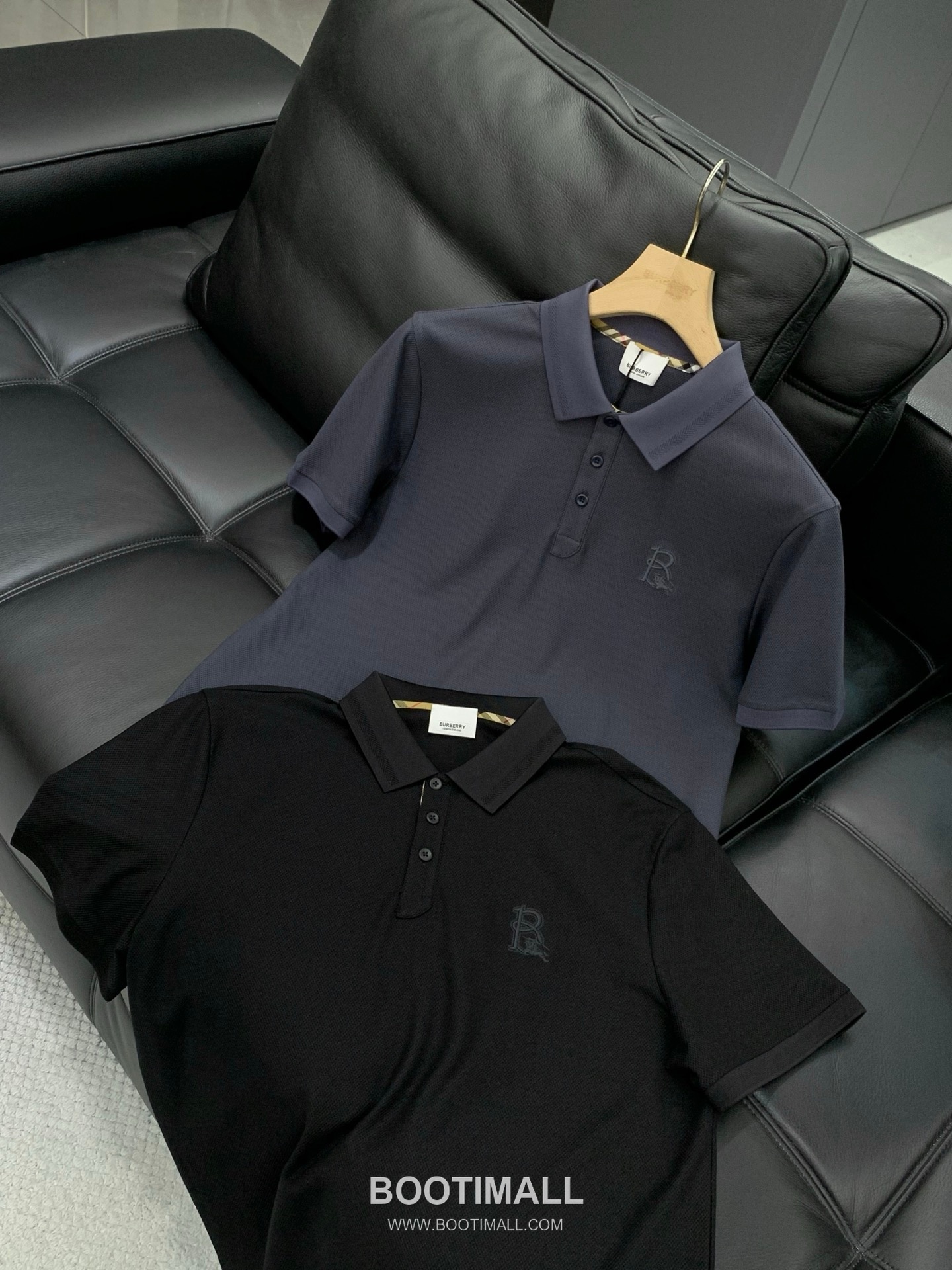 Burberry SS26 Cotton Collared Short Sleeve T-Shirt with Embroidered Logo 버버리 SS26 코튼 카라 반팔 티셔츠 자수 로고 9