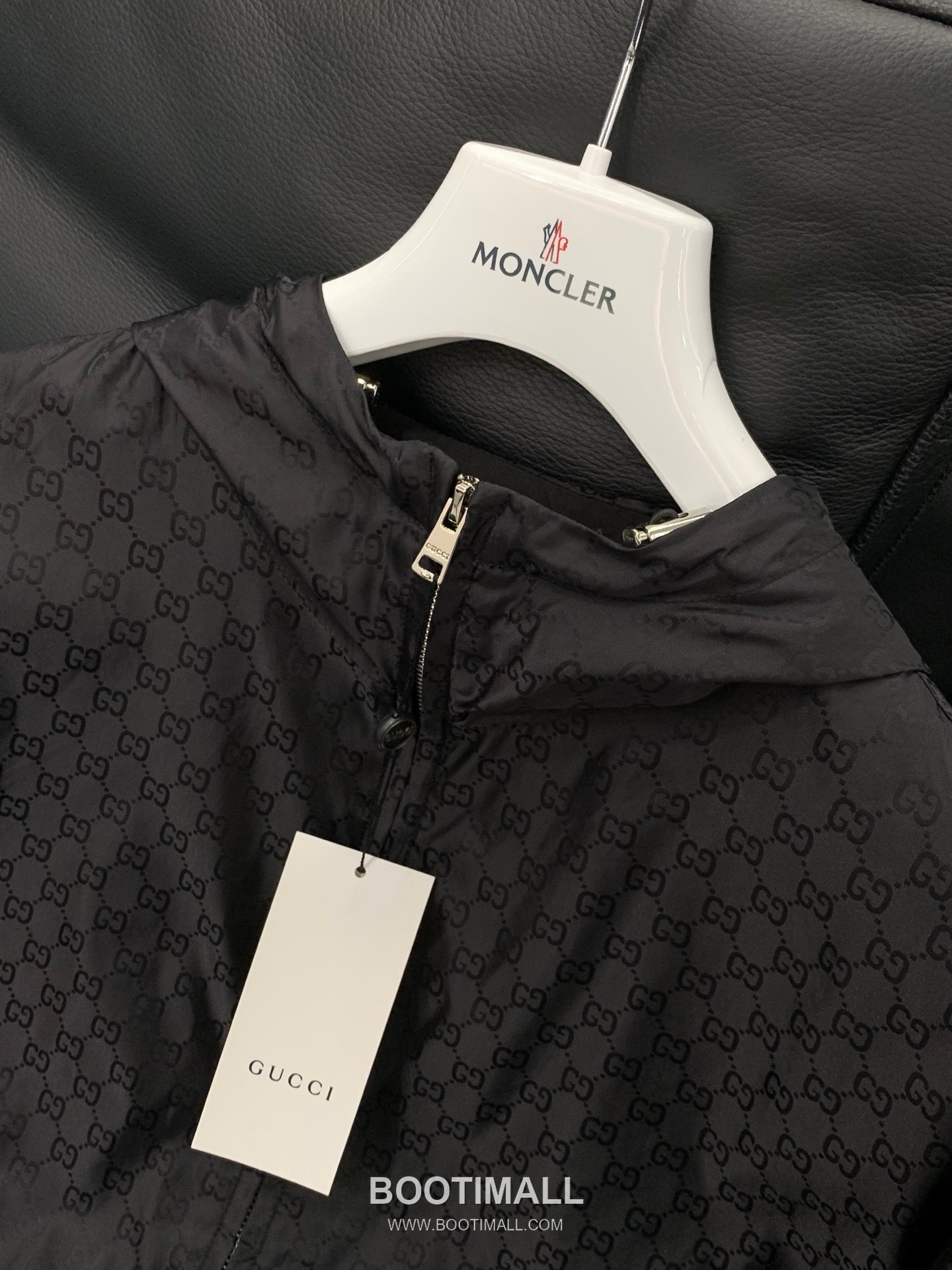 Gucci SS26 Cotton Blend Hooded Jacket with Jacquard Logo Pattern 구찌 SS26 코튼 혼방 후드 재킷 자카드 로고 패턴 4