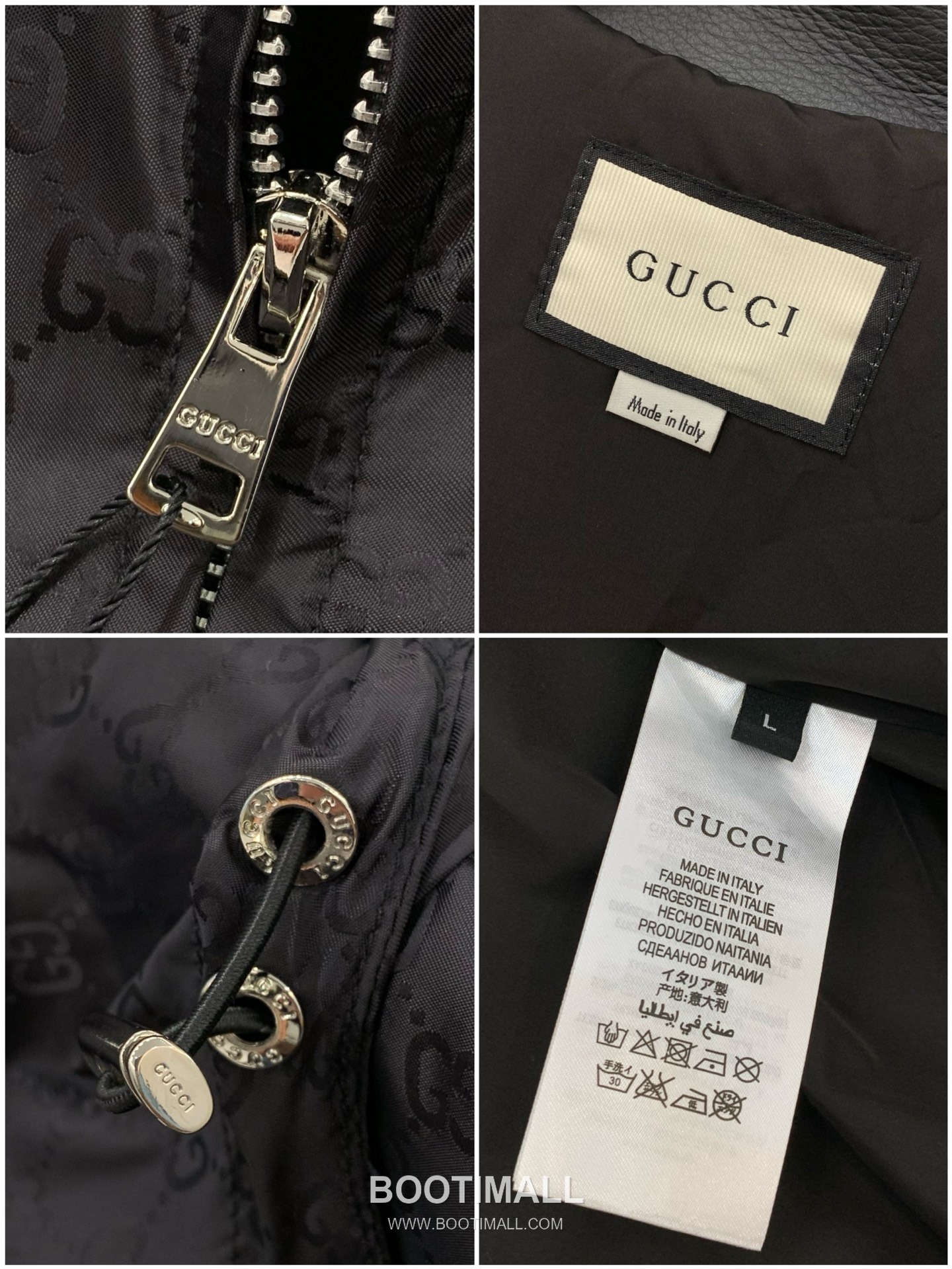 Gucci SS26 Cotton Blend Hooded Jacket with Jacquard Logo Pattern 구찌 SS26 코튼 혼방 후드 재킷 자카드 로고 패턴 7