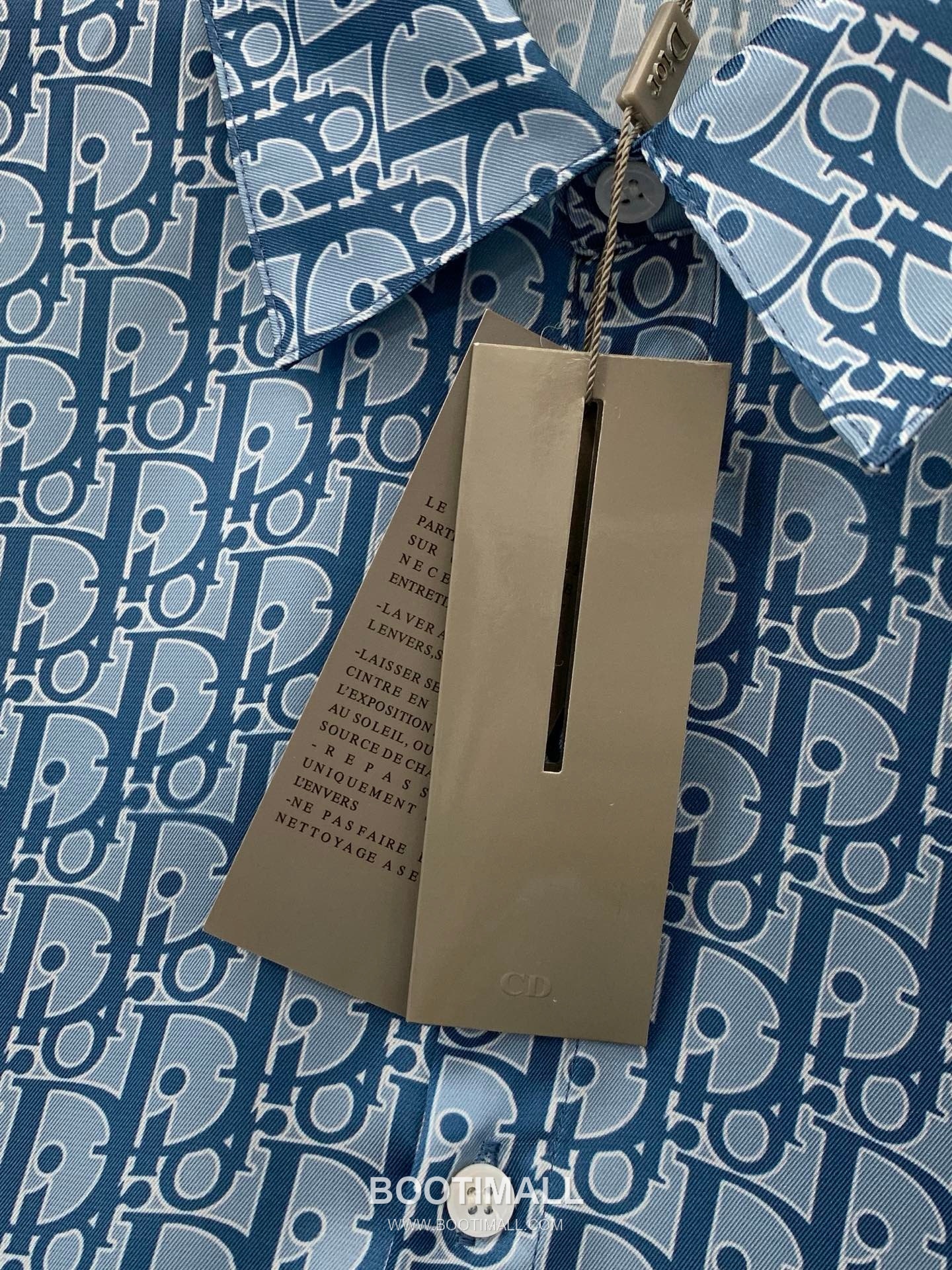 Dior SS26 Cotton Short Sleeve Shirt with Logo Print 디올 SS26 코튼 반팔 셔츠 로고 프린트 7