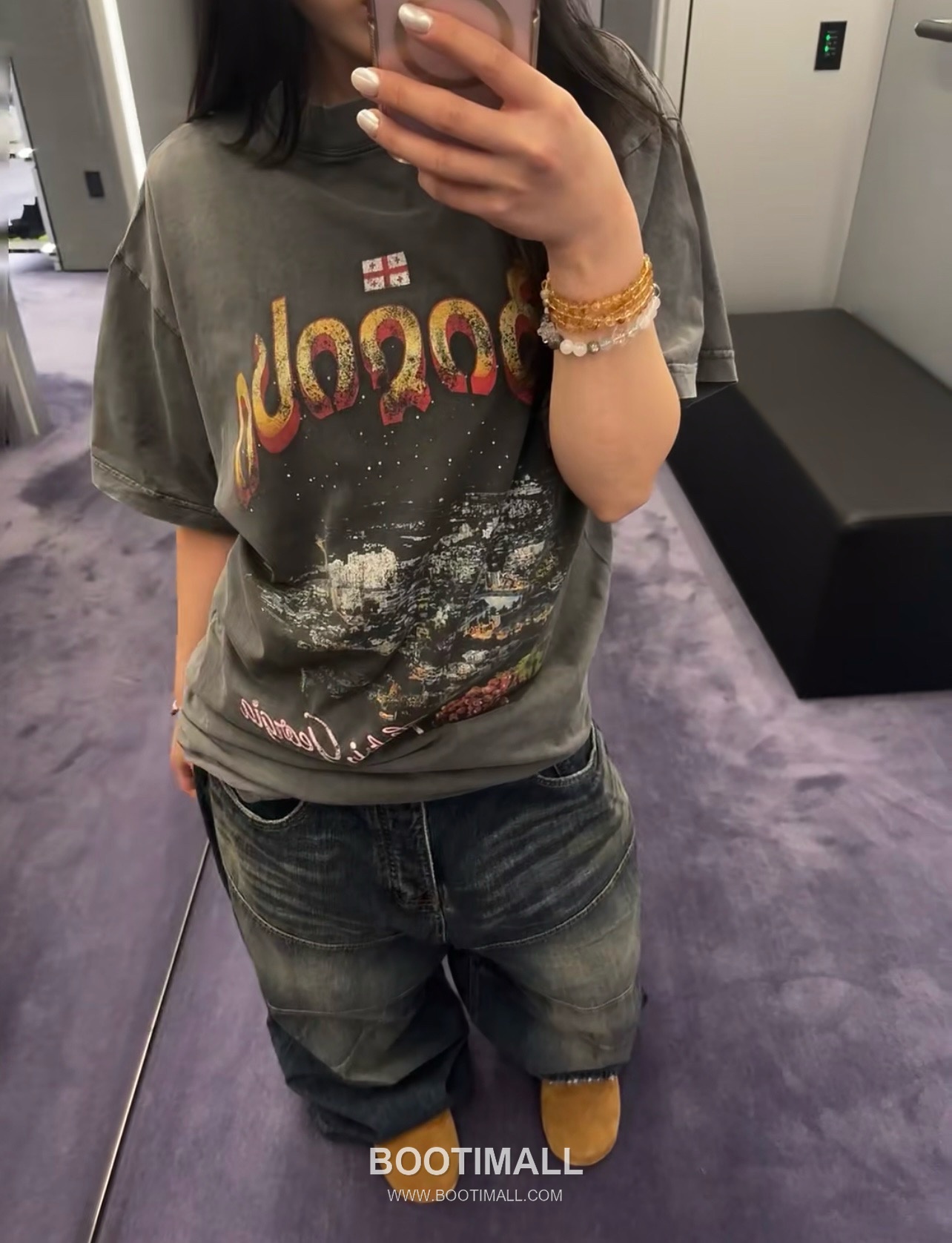 Balenciaga SS26 Cotton Crewneck T-Shirt with Logo Print 발렌시아가 SS26 코튼 크루넥 티셔츠 로고 프린트 3