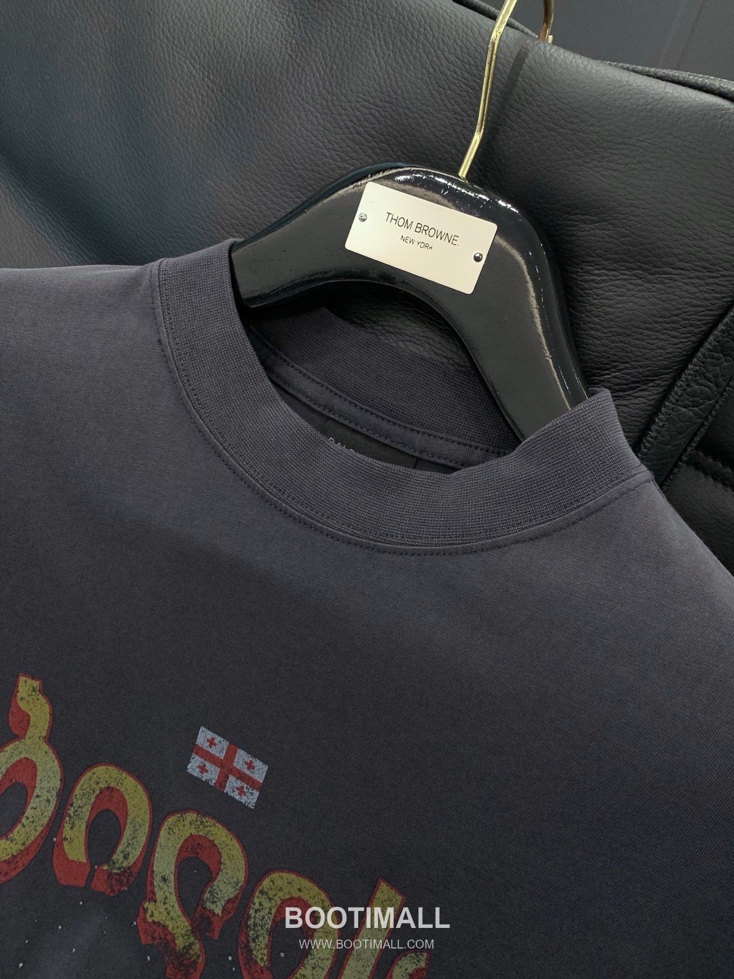 Balenciaga SS26 Cotton Crewneck T-Shirt with Logo Print 발렌시아가 SS26 코튼 크루넥 티셔츠 로고 프린트 7