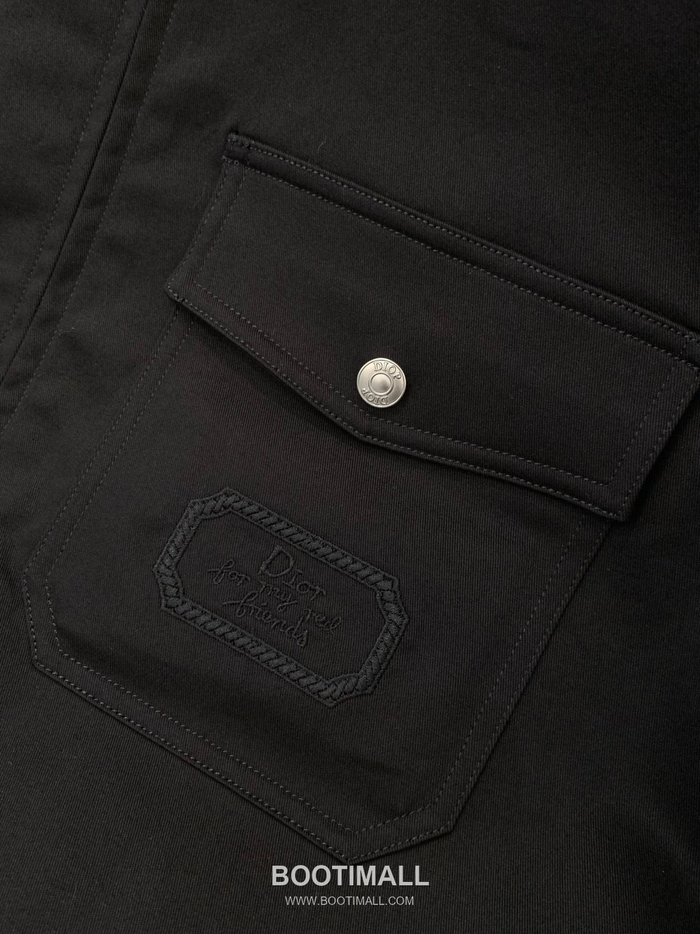 Dior SS26 Cotton Blend Collared Jacket with Embroidered Logo 디올 SS26 코튼 혼방 카라 재킷 자수 로고 6