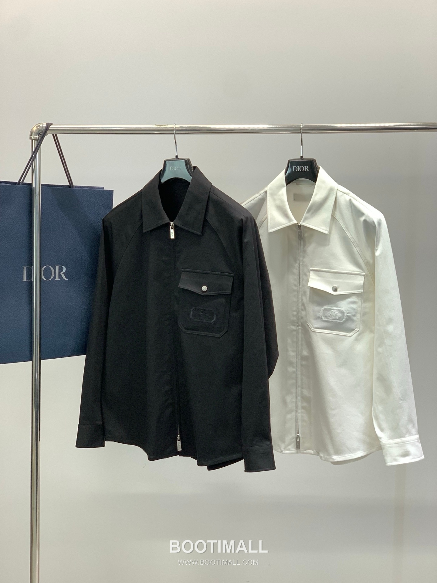 Dior SS26 Cotton Blend Collared Jacket with Embroidered Logo 디올 SS26 코튼 혼방 카라 재킷 자수 로고 9