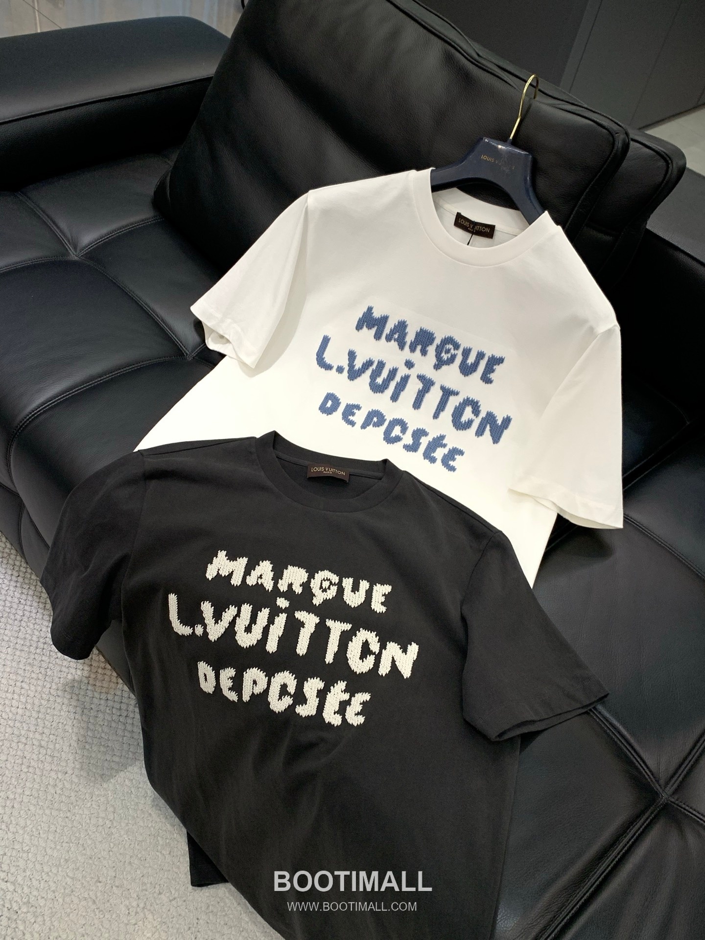 Louis Vuitton SS25 Cotton Crewneck T-Shirt with Embroidered Logo 루이비통 SS25 코튼 크루넥 티셔츠 자수 로고 9