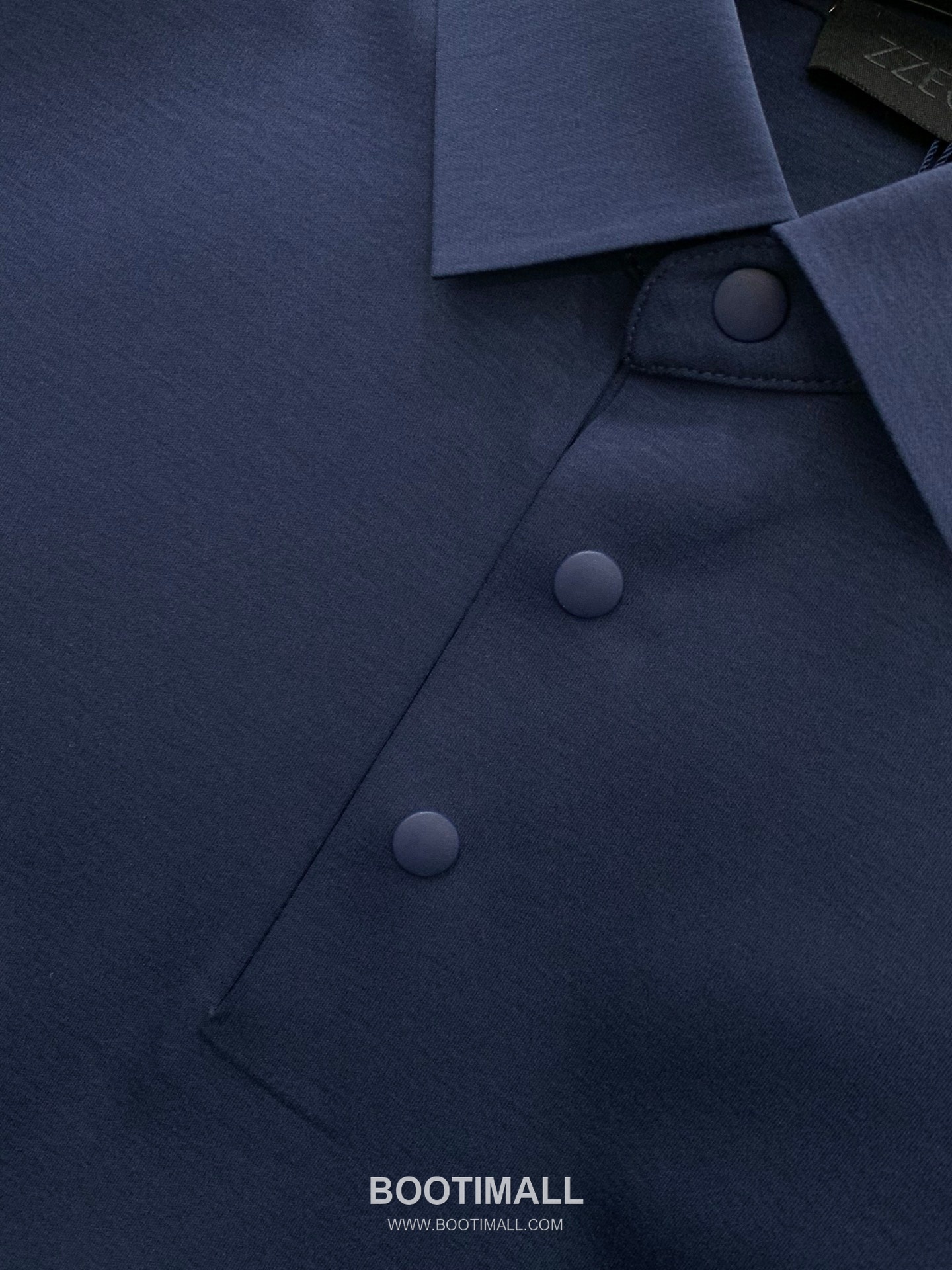 Zegna SS26 Cotton Collared Short Sleeve T-Shirt with Logo Print 제냐 SS26 코튼 카라 반팔 티셔츠 로고 프린트 7