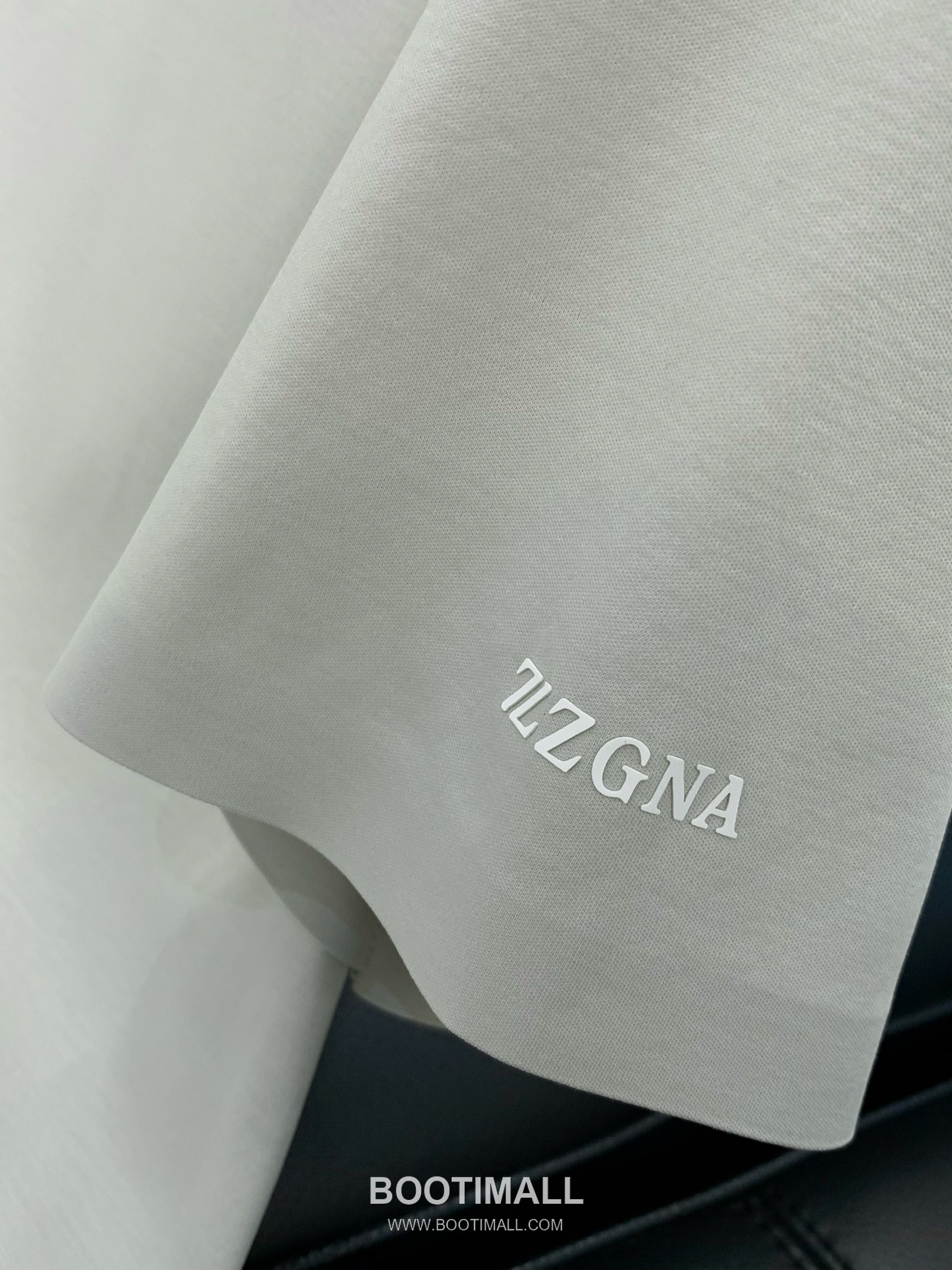 Zegna SS26 Cotton Collared Short Sleeve T-Shirt with Logo Print 제냐 SS26 코튼 카라 반팔 티셔츠 로고 프린트 6
