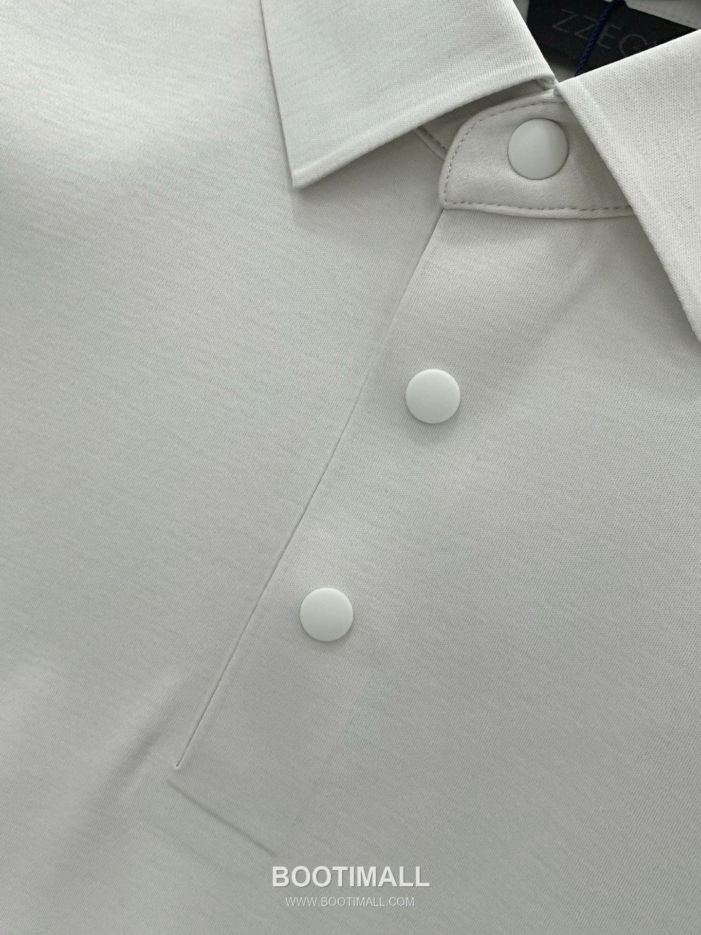 Zegna SS26 Cotton Collared Short Sleeve T-Shirt with Logo Print 제냐 SS26 코튼 카라 반팔 티셔츠 로고 프린트 7