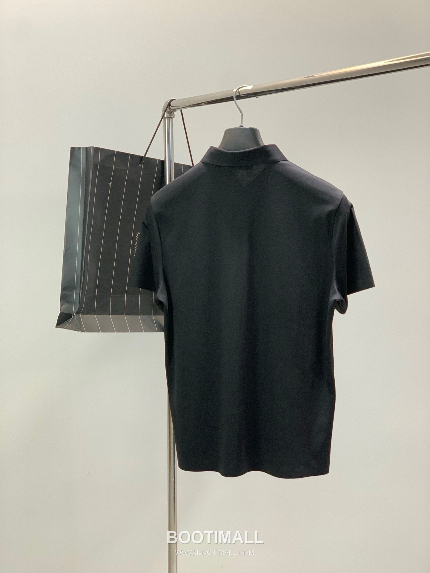 Zegna SS26 Cotton Collared Short Sleeve T-Shirt with Logo Print 제냐 SS26 코튼 카라 반팔 티셔츠 로고 프린트 2