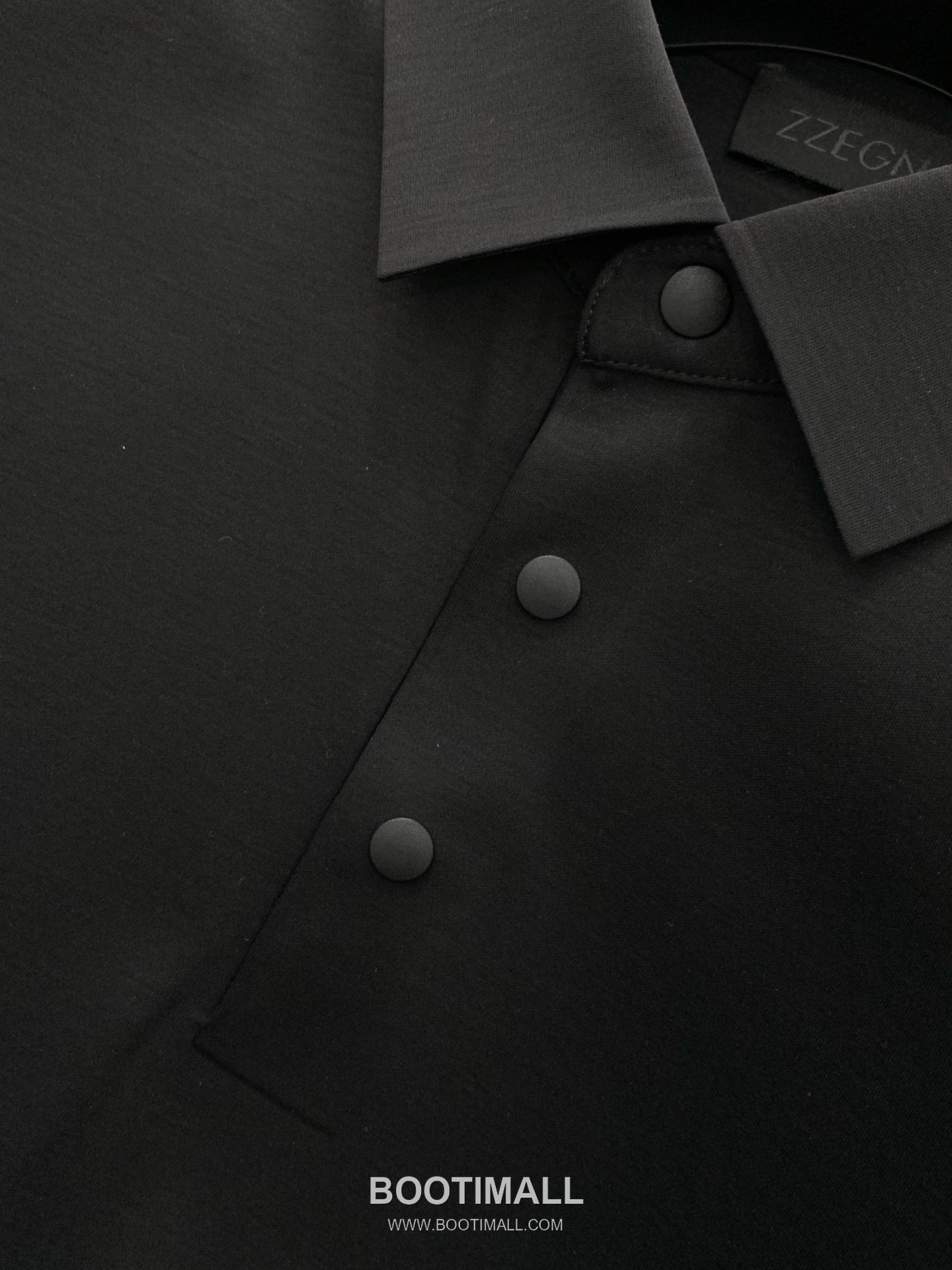 Zegna SS26 Cotton Collared Short Sleeve T-Shirt with Logo Print 제냐 SS26 코튼 카라 반팔 티셔츠 로고 프린트 7