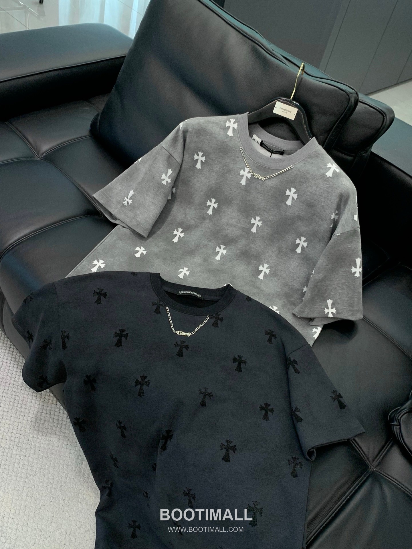 Chrome Hearts SS26 Cotton Crewneck T-Shirt with Embroidered Logo 크롬하츠 SS26 코튼 크루넥 티셔츠 자수 로고 9