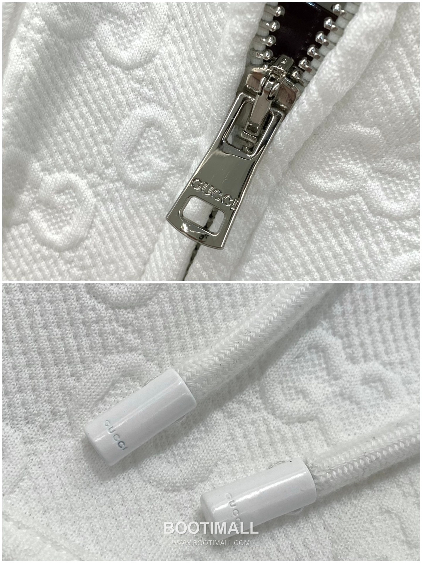 Gucci SS26 Cotton Blend Hooded Jacket with Embossed Logo 구찌 SS26 코튼 혼방 후드 재킷 엠보스 로고 7