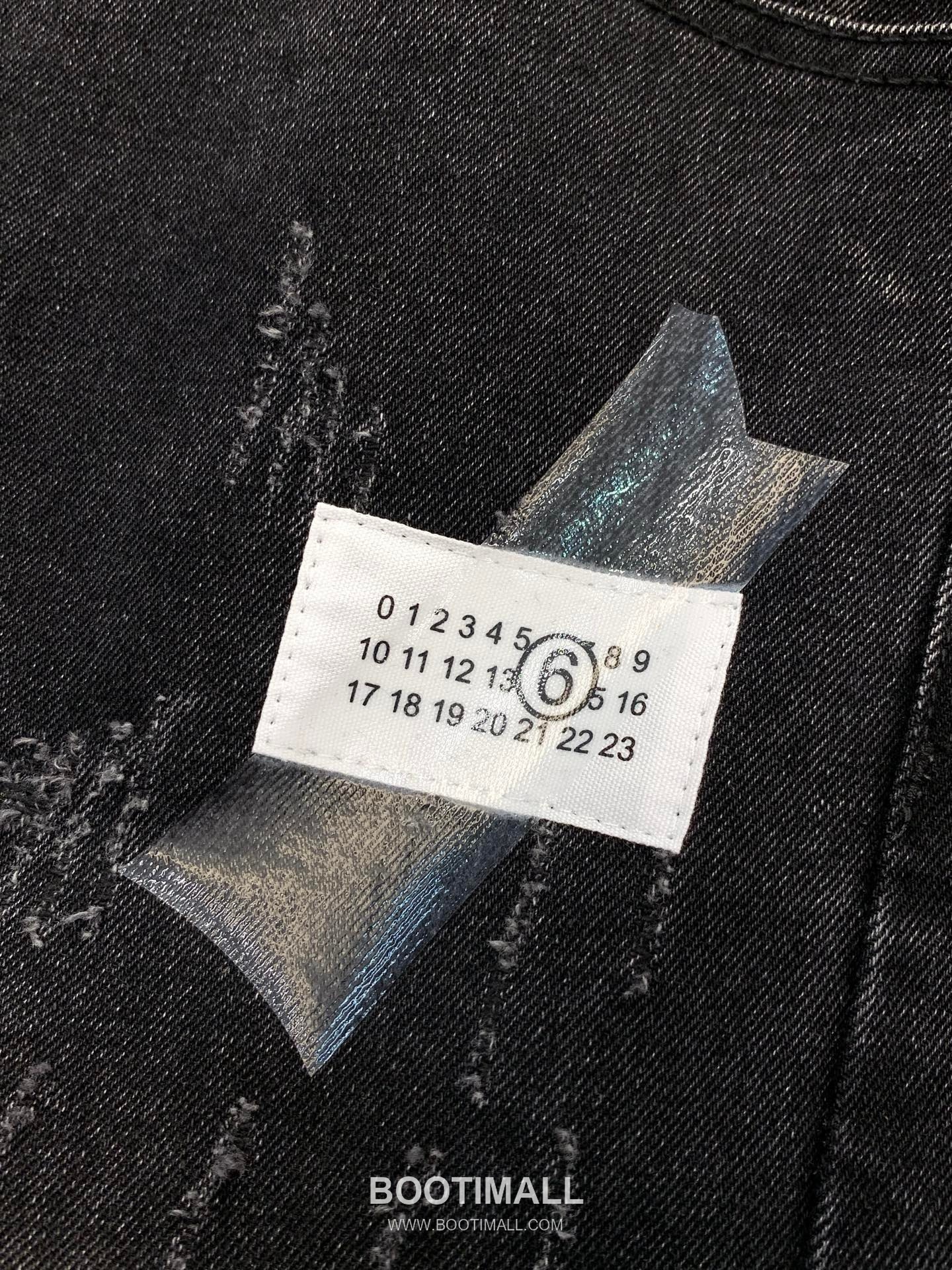 Maison Margiela SS26 Washed Denim Pants with Logo Print 메종마르지엘라 SS26 워시드 데님 팬츠 로고 프린트 6