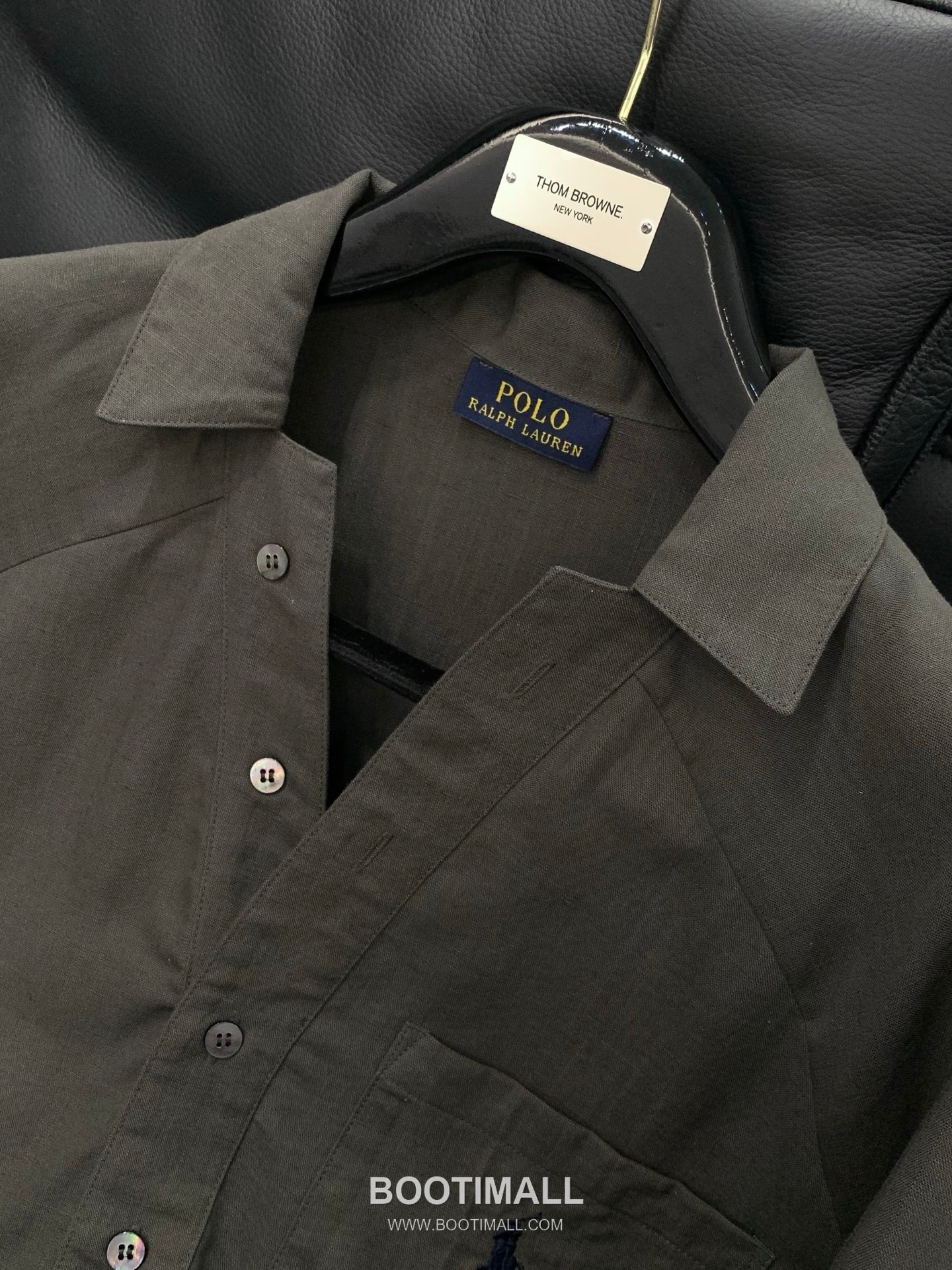 Ralph Lauren SS26 Cotton Pullover Long Sleeve Shirt with Embroidered Logo 랄프로렌 SS26 코튼 풀오버 긴팔 셔츠 자수 로고 4