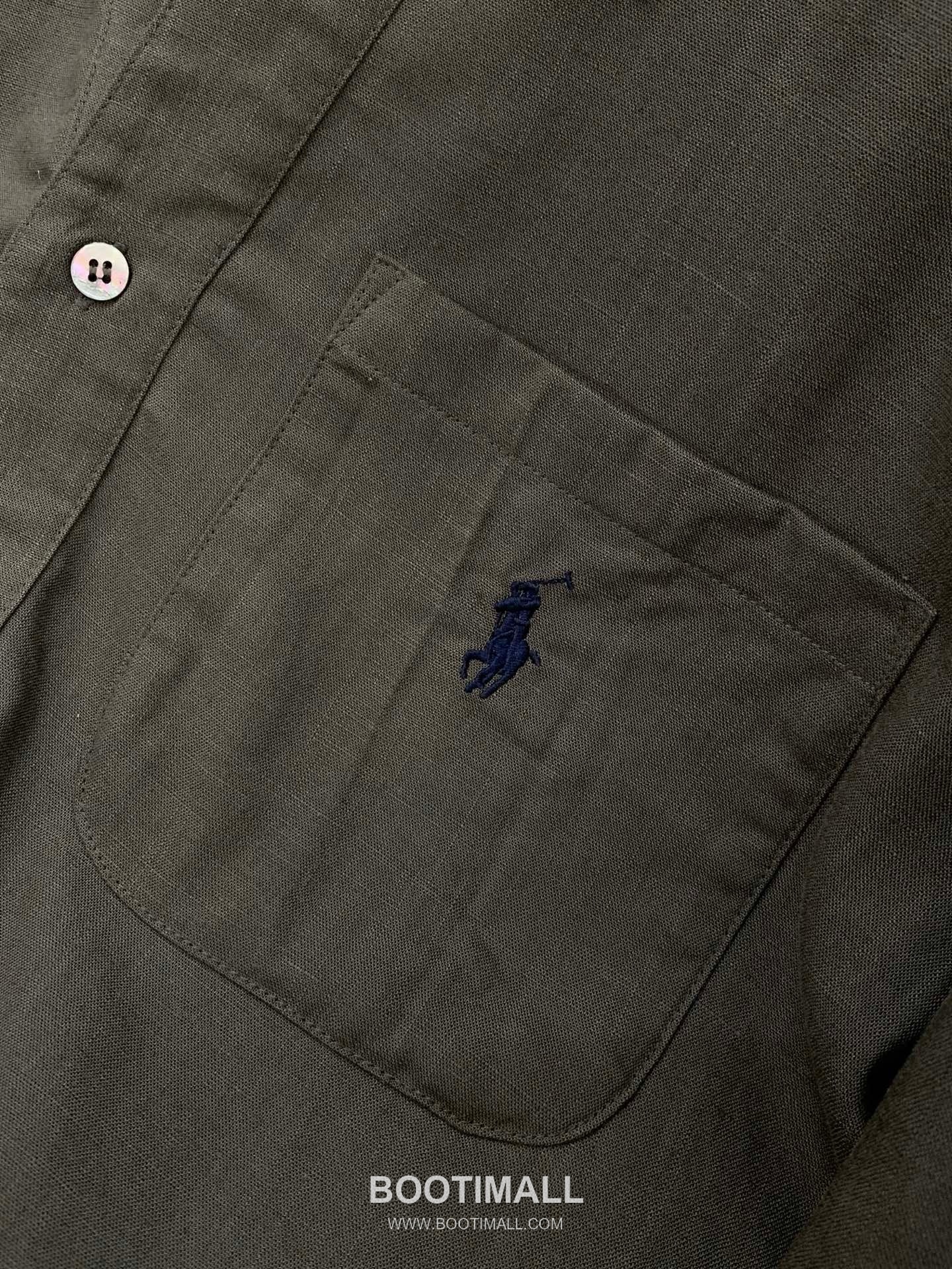 Ralph Lauren SS26 Cotton Pullover Long Sleeve Shirt with Embroidered Logo 랄프로렌 SS26 코튼 풀오버 긴팔 셔츠 자수 로고 6