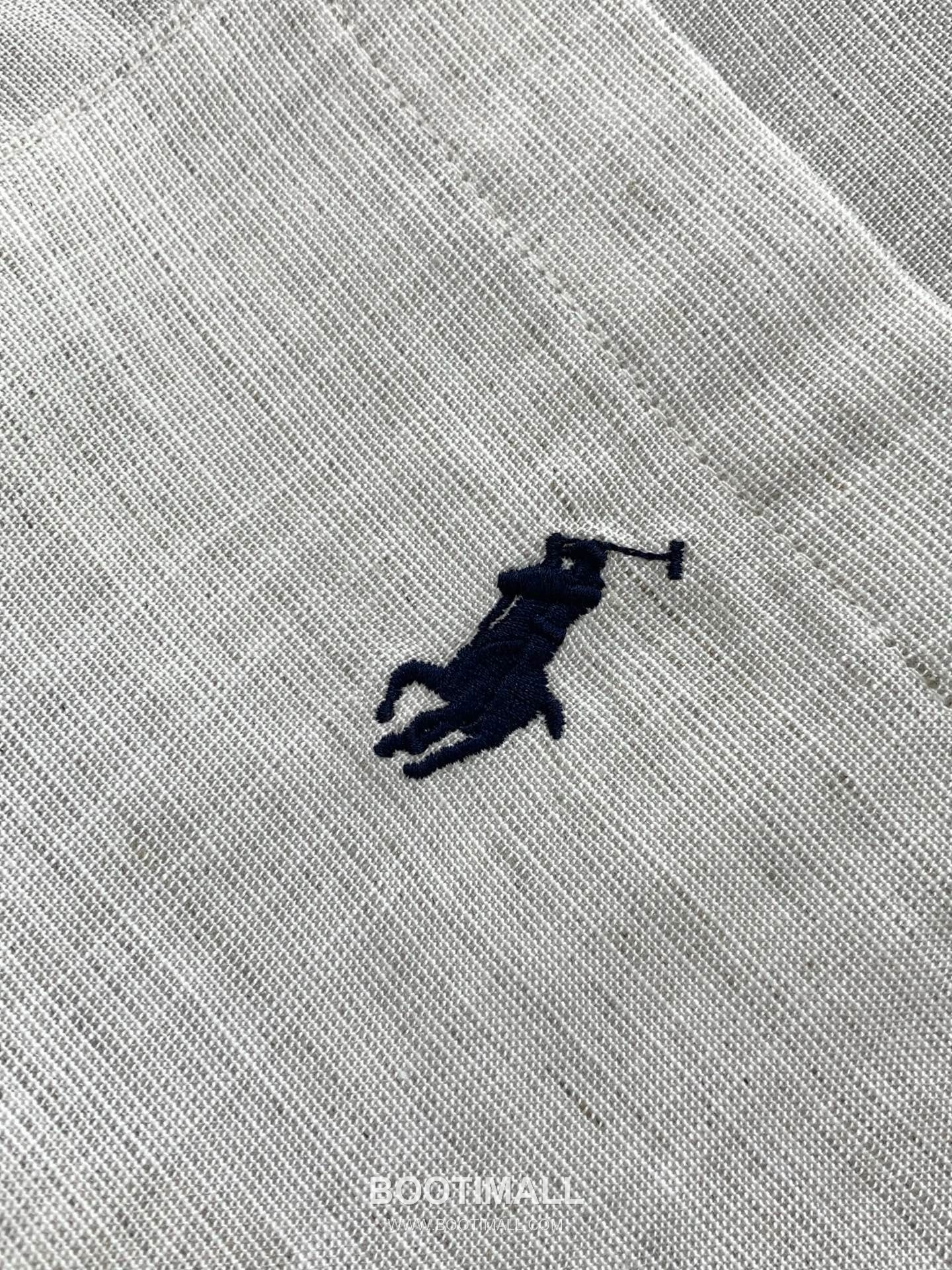 Ralph Lauren SS26 Cotton Pullover Long Sleeve Shirt with Embroidered Logo 랄프로렌 SS26 코튼 풀오버 긴팔 셔츠 자수 로고 7