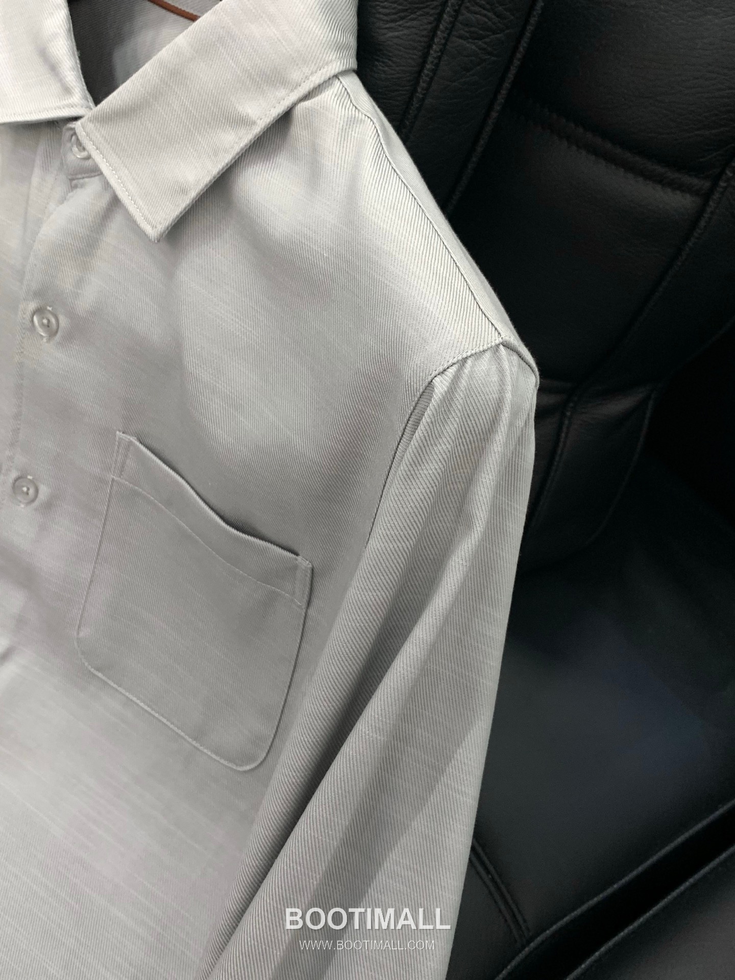 Loro Piana SS26 Cotton Long Sleeve Shirt with Embroidered Logo 로로피아나 SS26 코튼 긴팔 셔츠 자수 로고 5