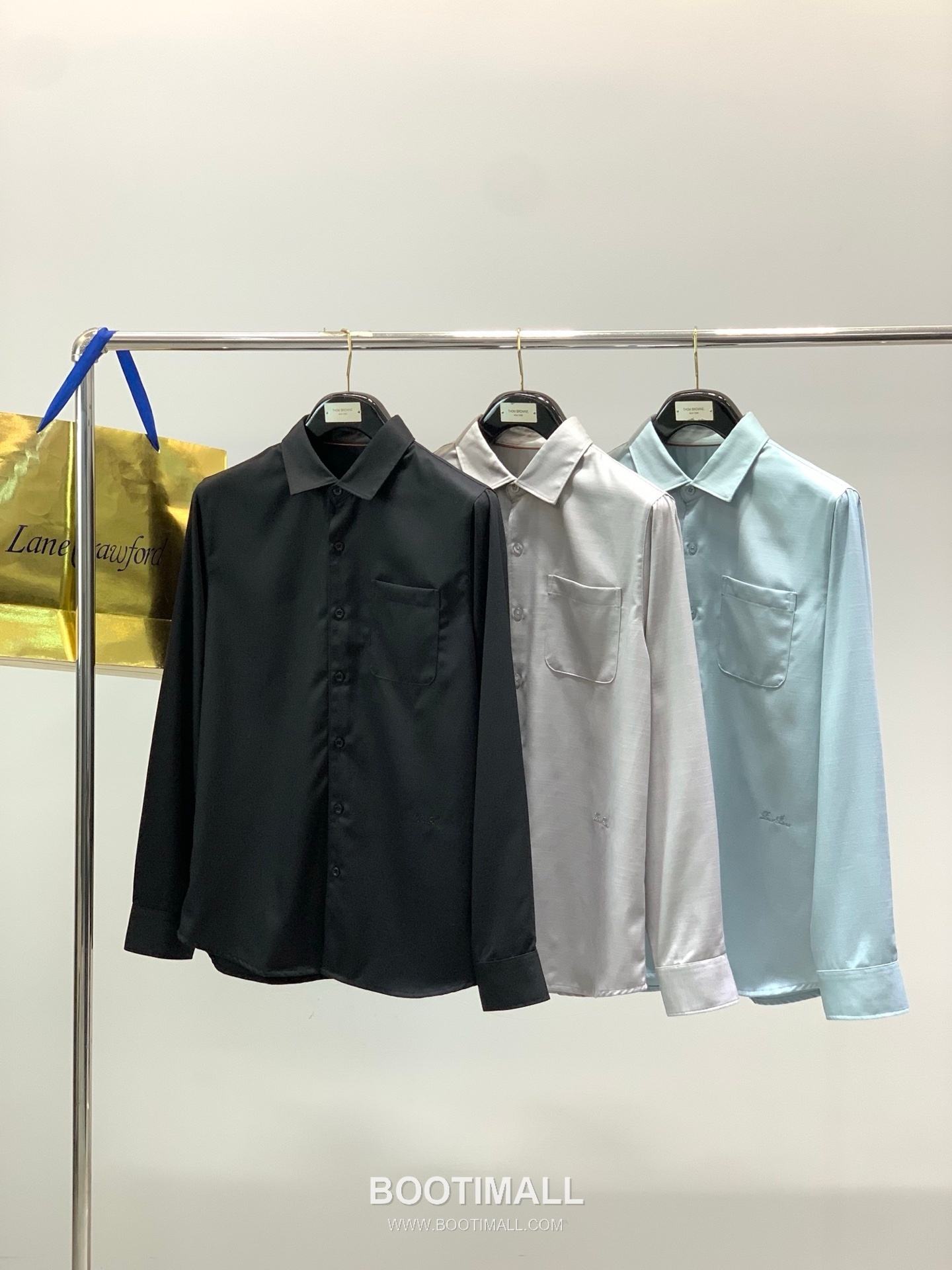 Loro Piana SS26 Cotton Long Sleeve Shirt with Embroidered Logo 로로피아나 SS26 코튼 긴팔 셔츠 자수 로고 9