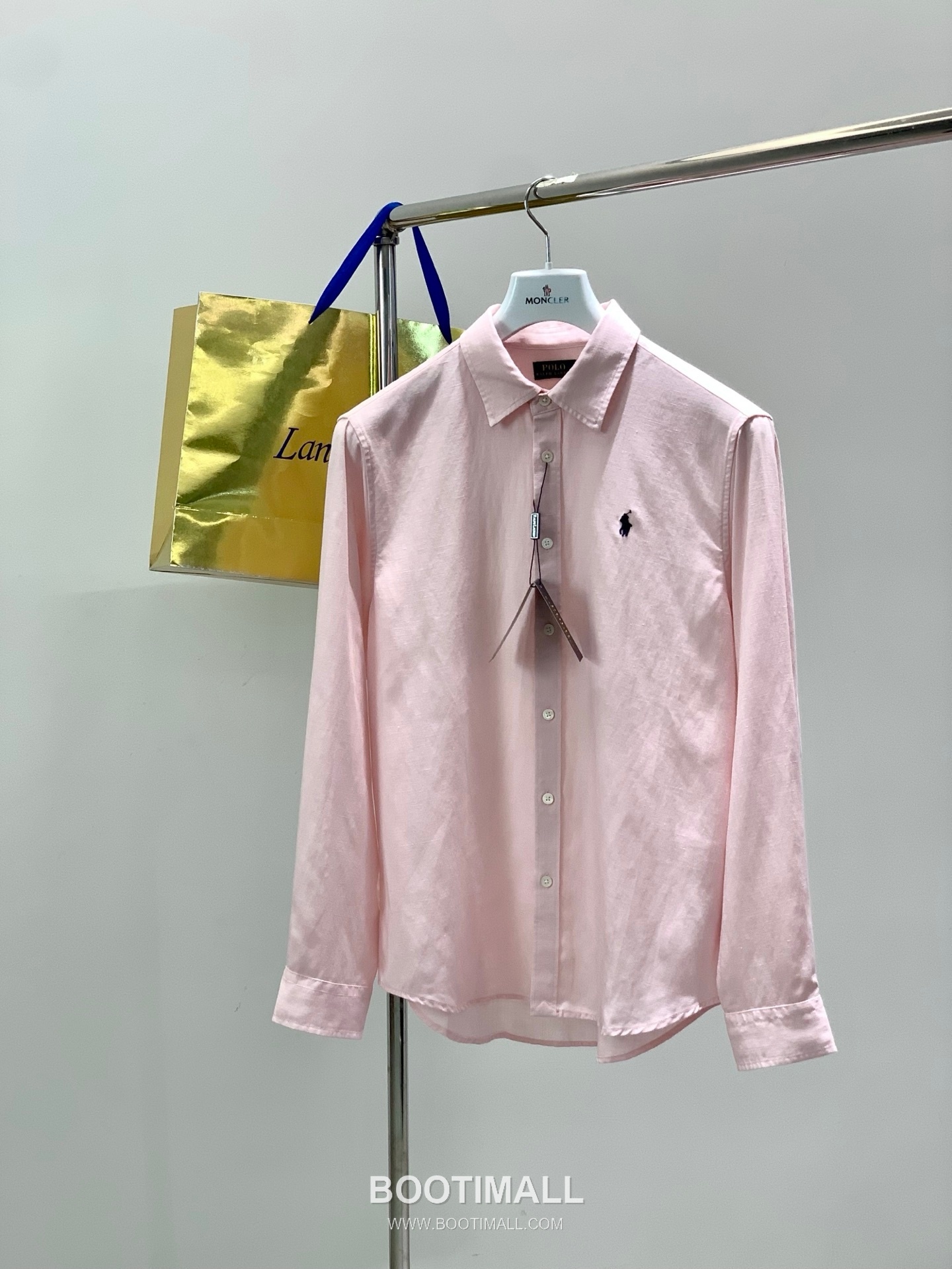 Ralph Lauren SS26 Cotton Long Sleeve Shirt with Embroidered Logo 랄프로렌 SS26 코튼 긴팔 셔츠 자수 로고 1
