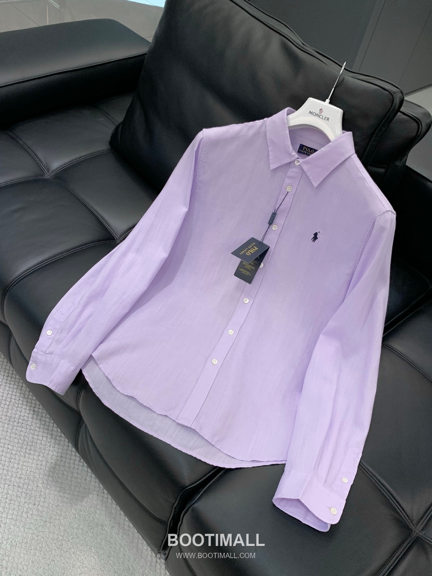 Ralph Lauren SS26 Cotton Long Sleeve Shirt with Embroidered Logo 랄프로렌 SS26 코튼 긴팔 셔츠 자수 로고 8