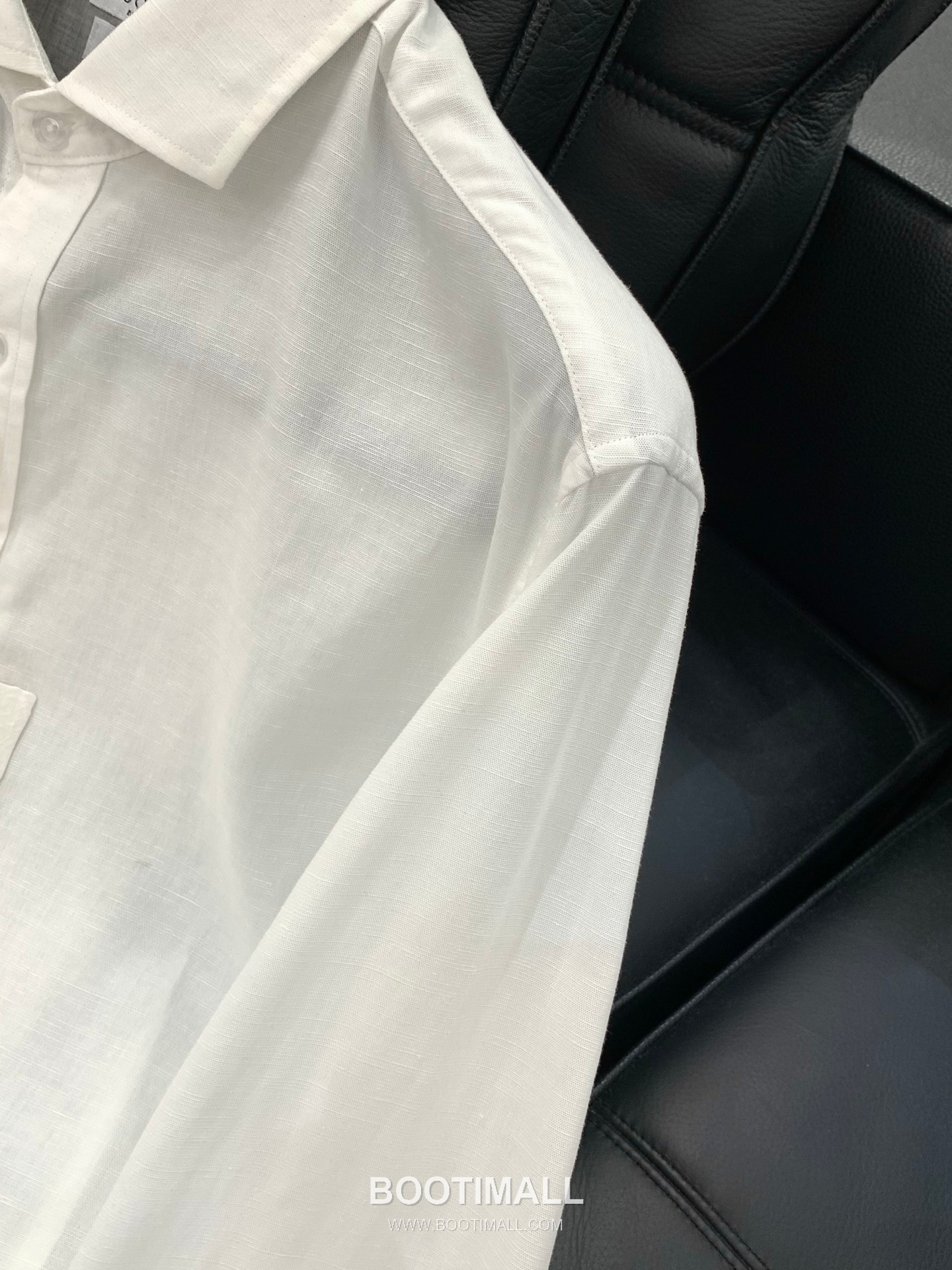 Brunello Cucinelli SS26 Cotton Long Sleeve Shirt with Embroidered Logo 브루넬로 쿠치넬리 SS26 코튼 긴팔 셔츠 자수 로고 5