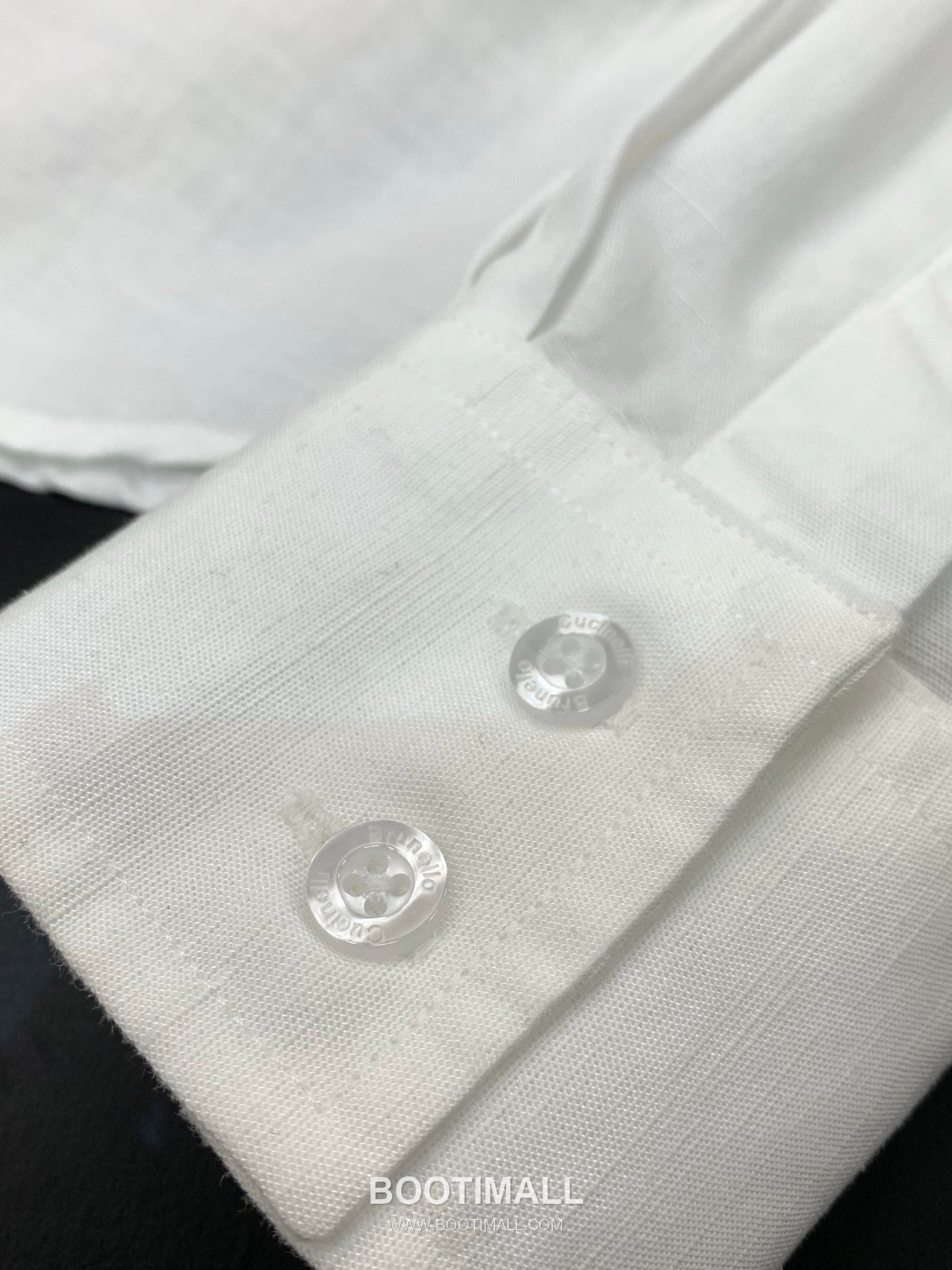 Brunello Cucinelli SS26 Cotton Long Sleeve Shirt with Embroidered Logo 브루넬로 쿠치넬리 SS26 코튼 긴팔 셔츠 자수 로고 7