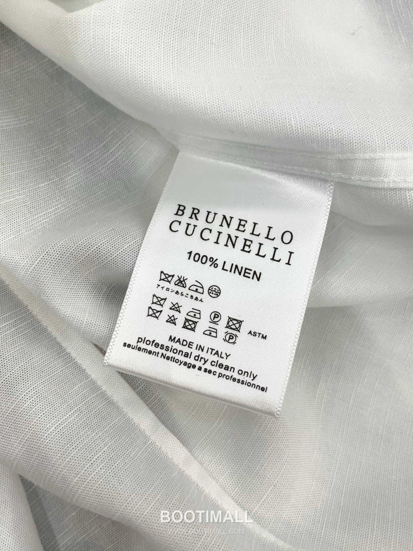 Brunello Cucinelli SS26 Cotton Long Sleeve Shirt with Embroidered Logo 브루넬로 쿠치넬리 SS26 코튼 긴팔 셔츠 자수 로고 8