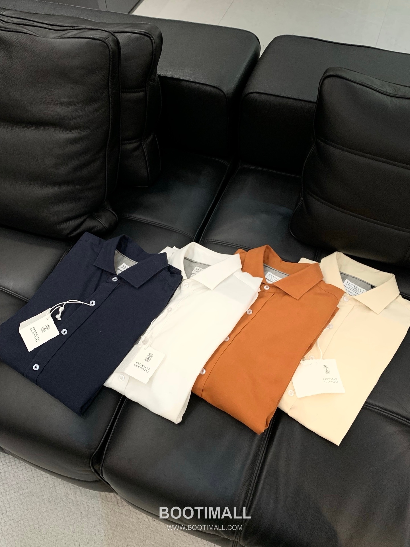 Brunello Cucinelli SS26 Cotton Long Sleeve Shirt with Embroidered Logo 브루넬로 쿠치넬리 SS26 코튼 긴팔 셔츠 자수 로고 9