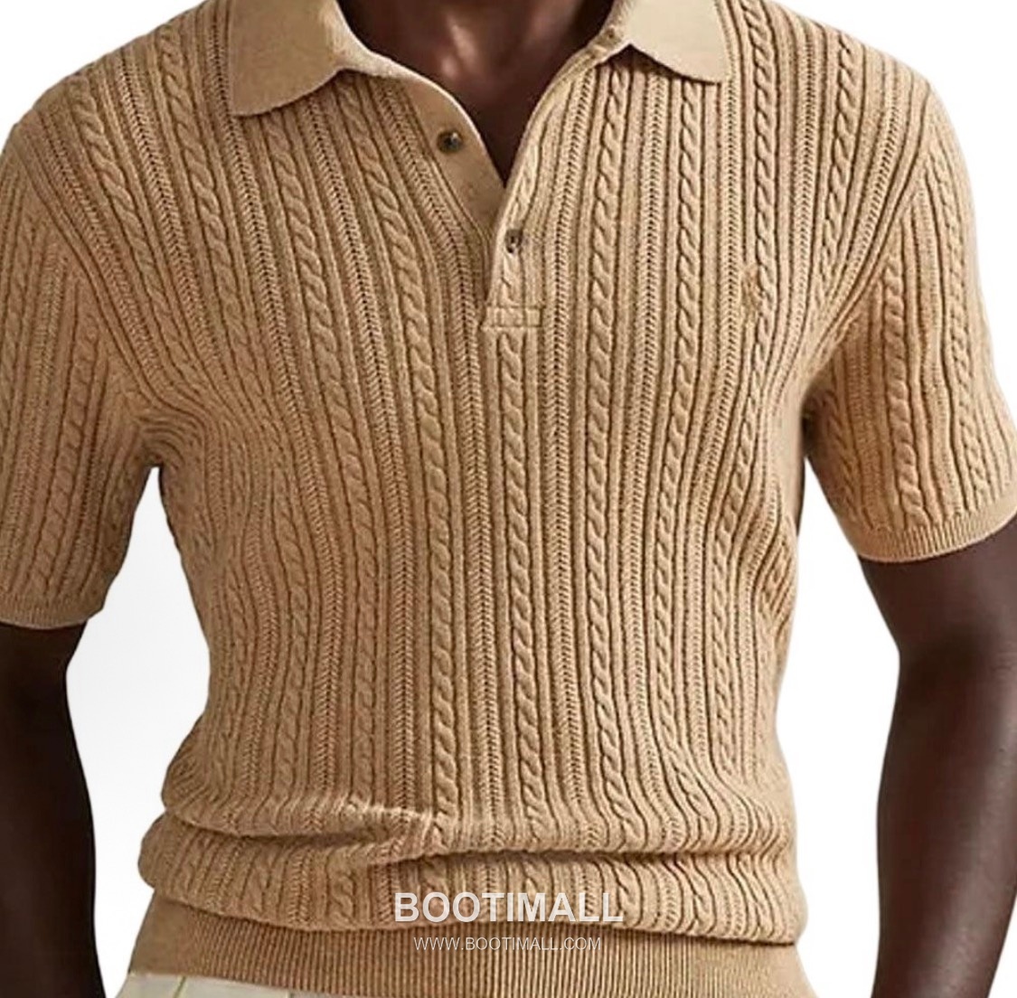 Ralph Lauren SS26 Cotton Knit Collared Short Sleeve Shirt with Embroidered Logo 랄프로렌 SS26 코튼 니트 카라 반팔 셔츠 자수 로고 2