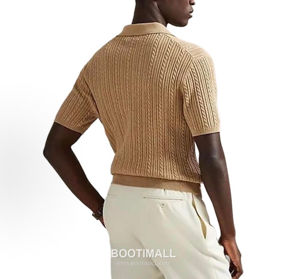 Ralph Lauren SS26 Cotton Knit Collared Short Sleeve Shirt with Embroidered Logo 랄프로렌 SS26 코튼 니트 카라 반팔 셔츠 자수 로고 3