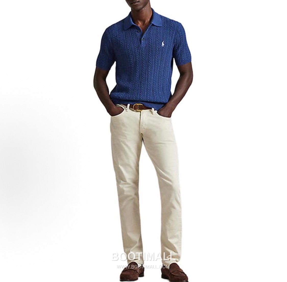 Ralph Lauren SS26 Cotton Knit Collared Short Sleeve Shirt with Embroidered Logo 랄프로렌 SS26 코튼 니트 카라 반팔 셔츠 자수 로고 4