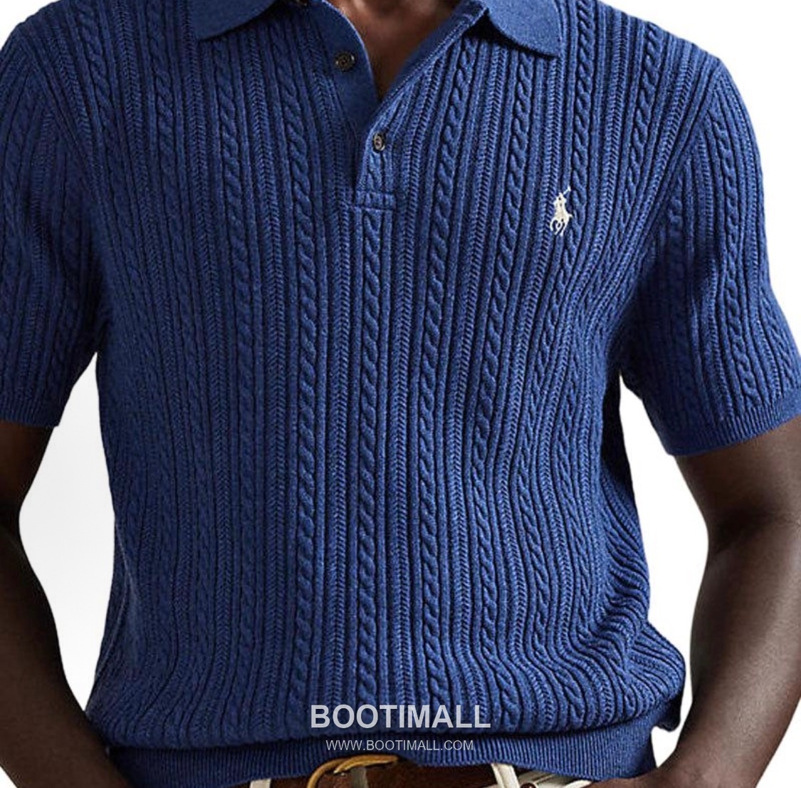 Ralph Lauren SS26 Cotton Knit Collared Short Sleeve Shirt with Embroidered Logo 랄프로렌 SS26 코튼 니트 카라 반팔 셔츠 자수 로고 7